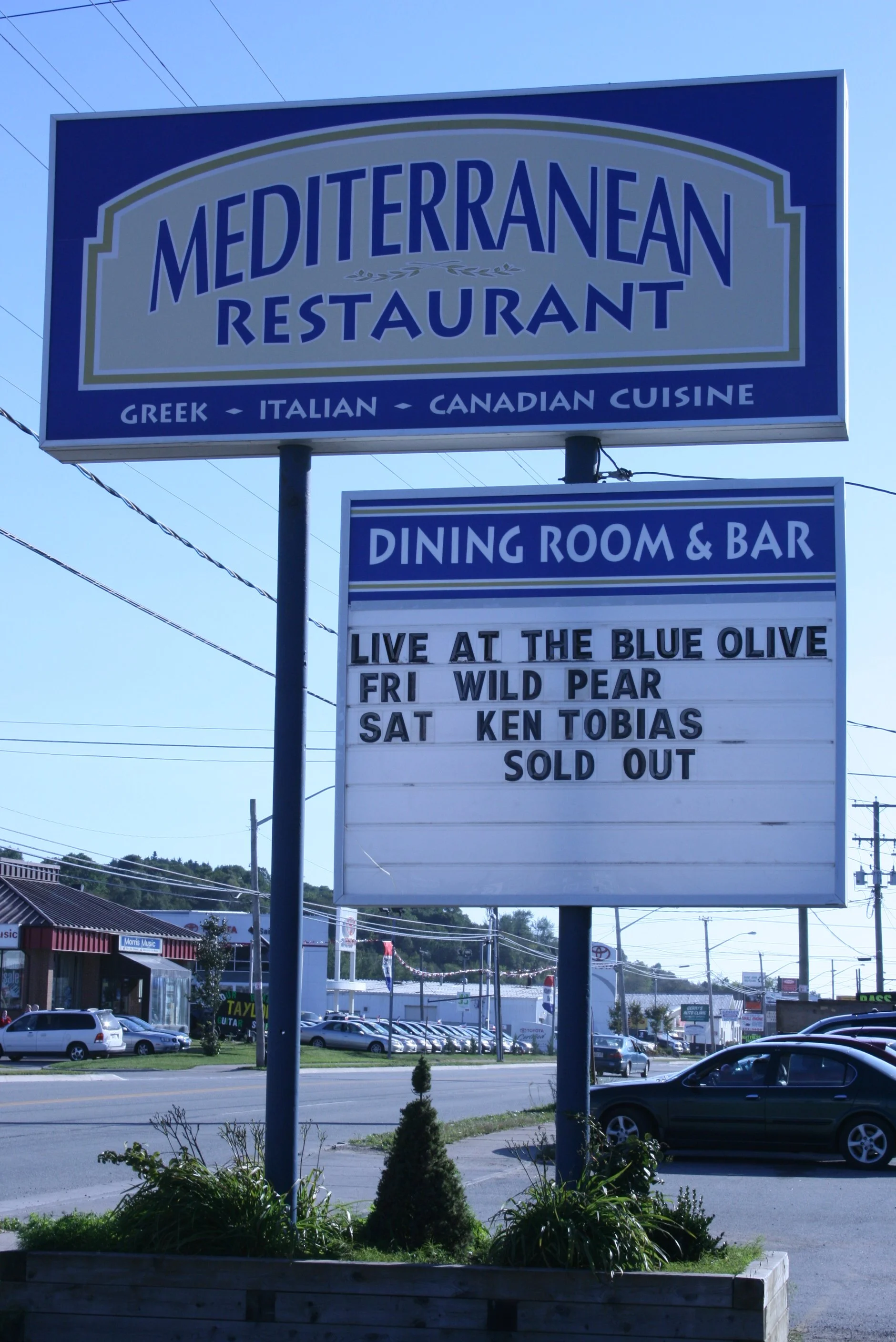 Live at the Blue Olive, Saint John 2008. Sold Out!