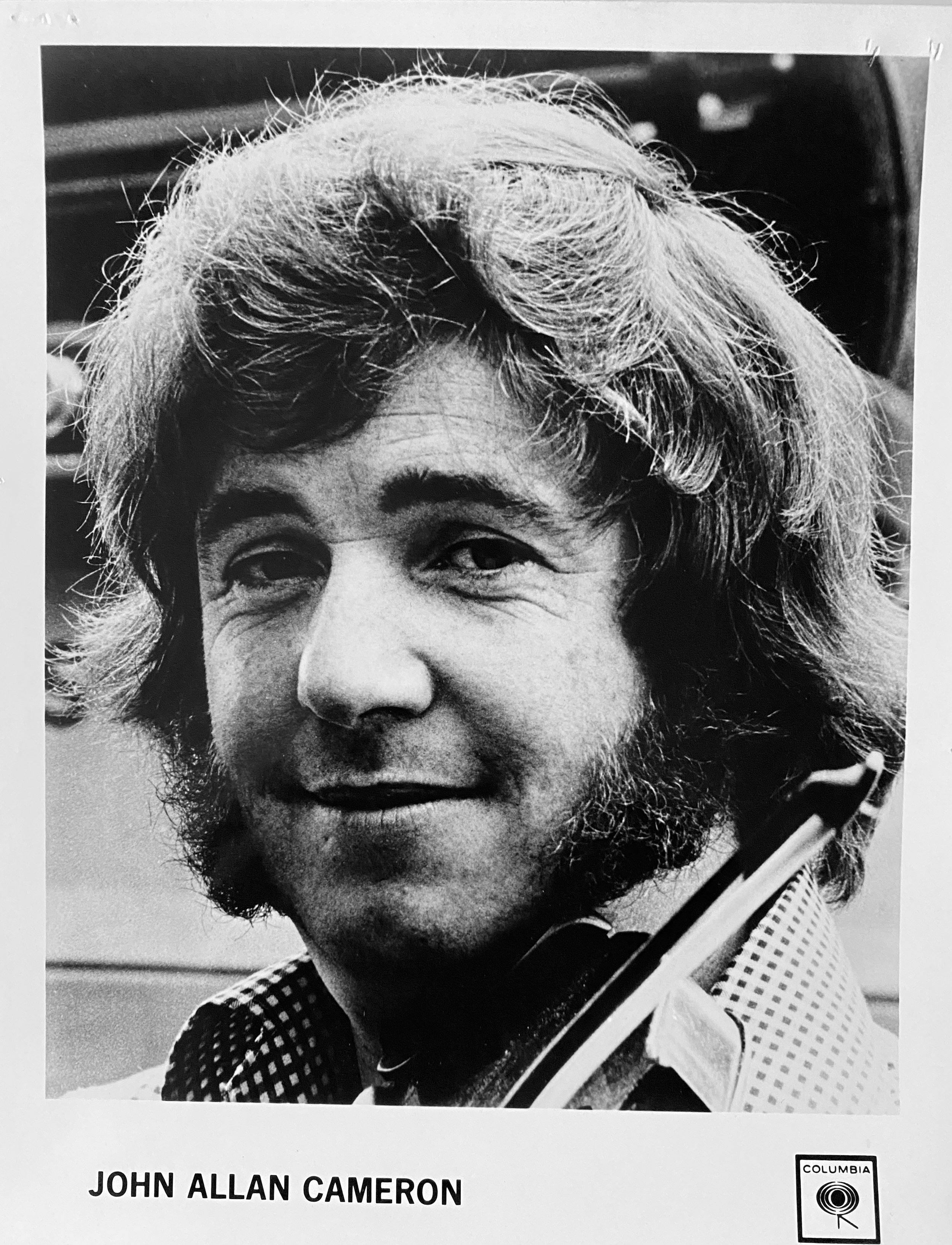 Early press photo of John Allan Cameron.