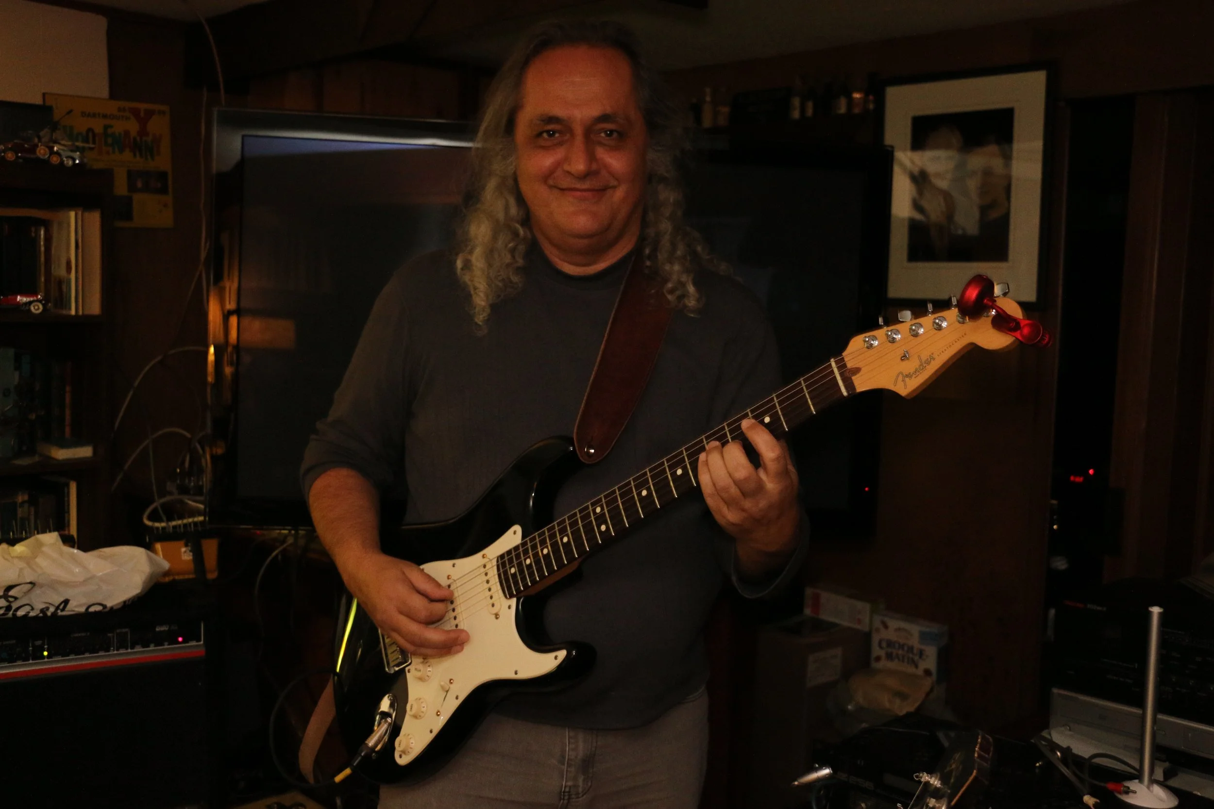 Ken's close friend and musician Danny Laba. Danny was always ready for a jam.