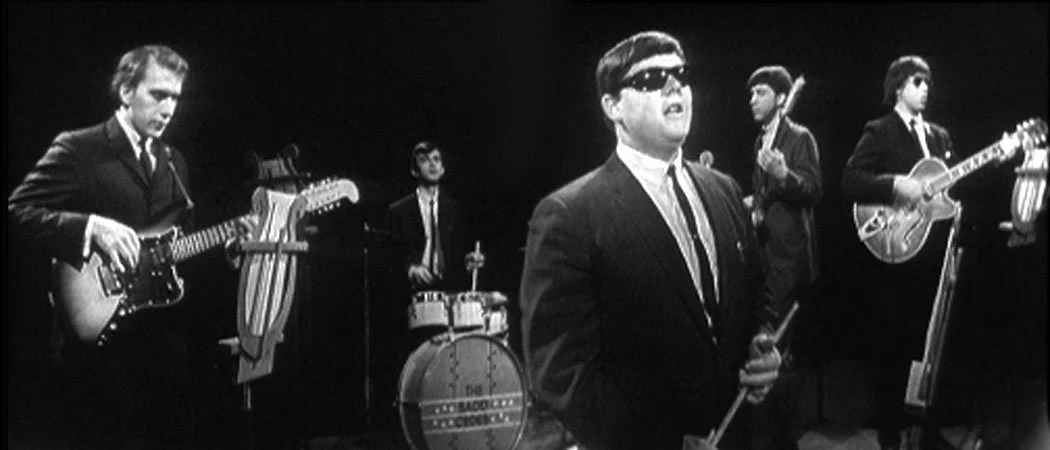 The Badd Cedes. L-R: Brian Ahern (Guitar, Vocals), Ken Tobias (Drums, Vocals); Jamie Piers (Vocals); John Redmond (Bass); Michael Ahern (Guitar). Photo: CBC.