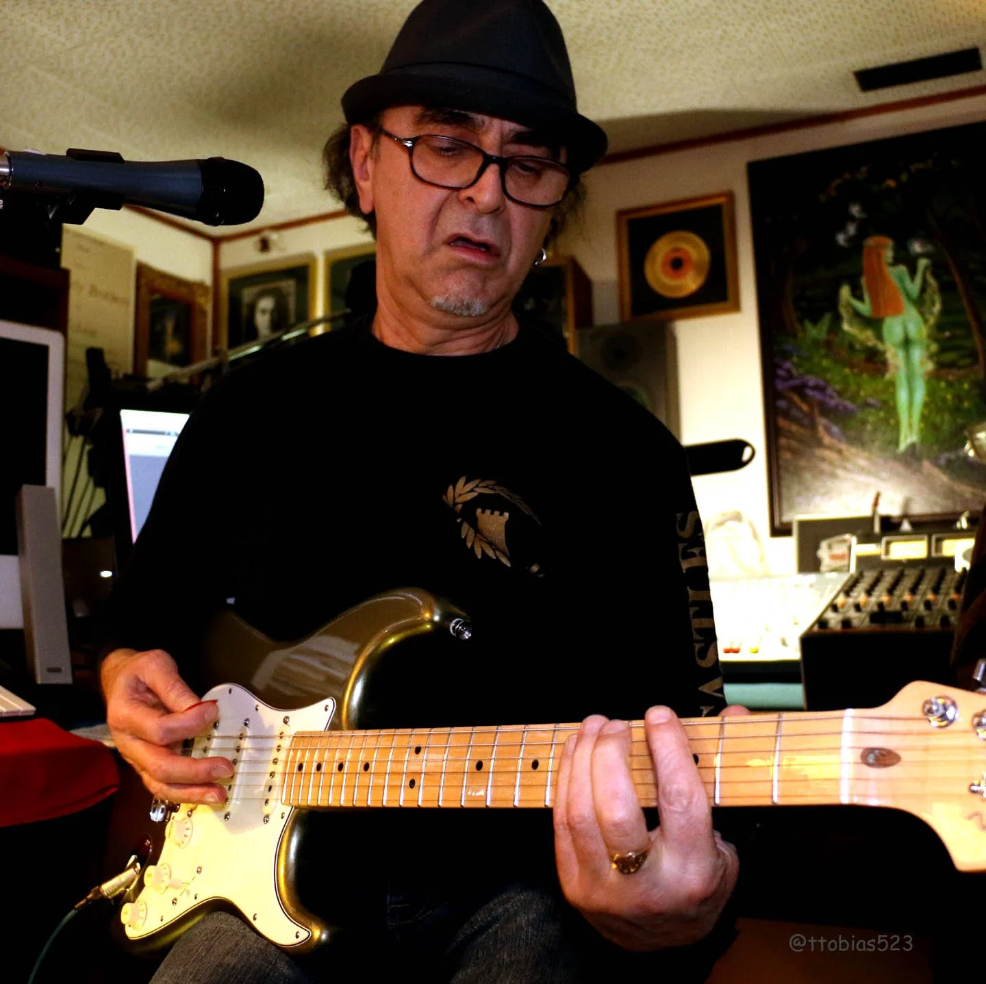 Ken in his studio.