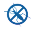 Logo of a globe with a stylized compass or navigation symbol in blue.