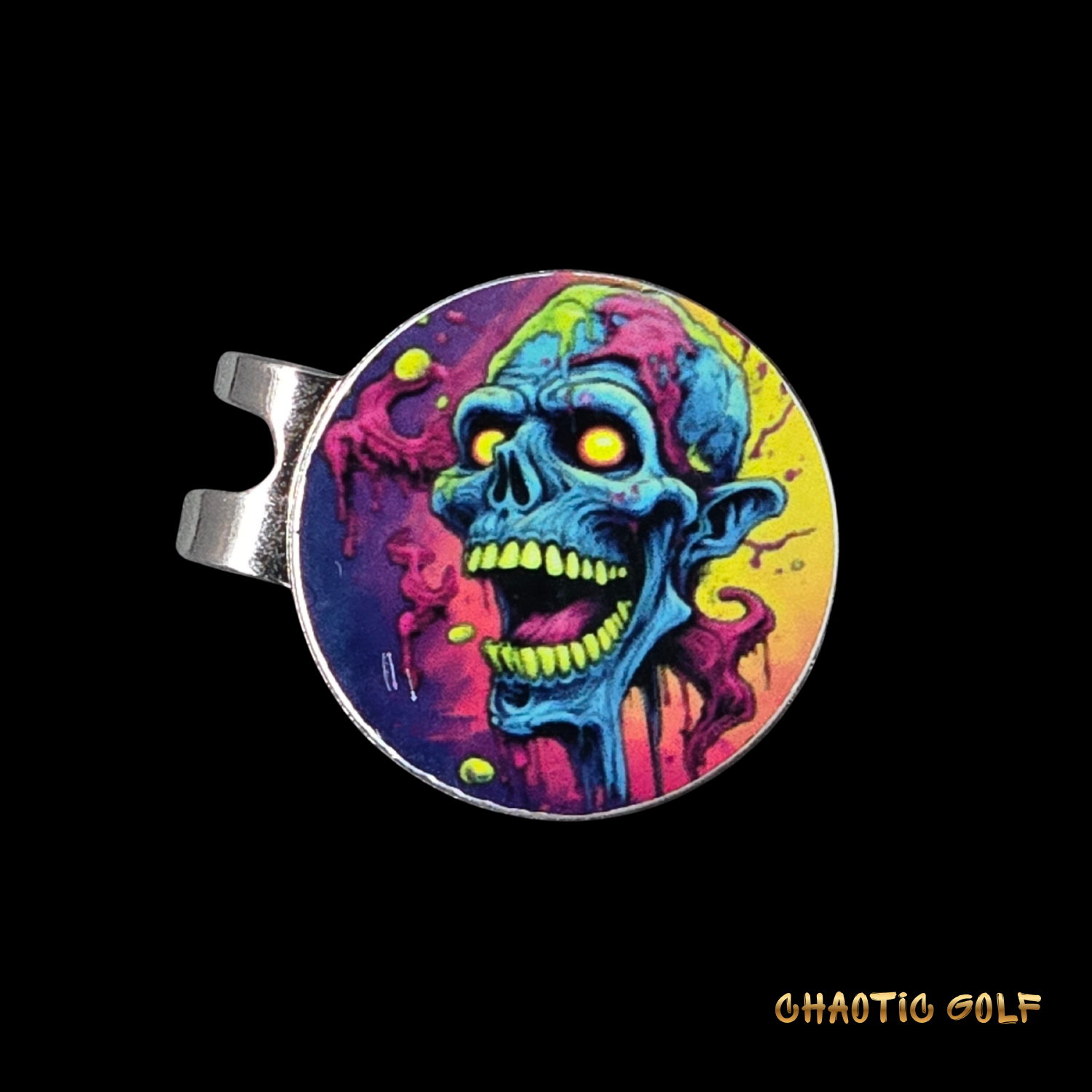 Chaotic Zombie Golf Marker