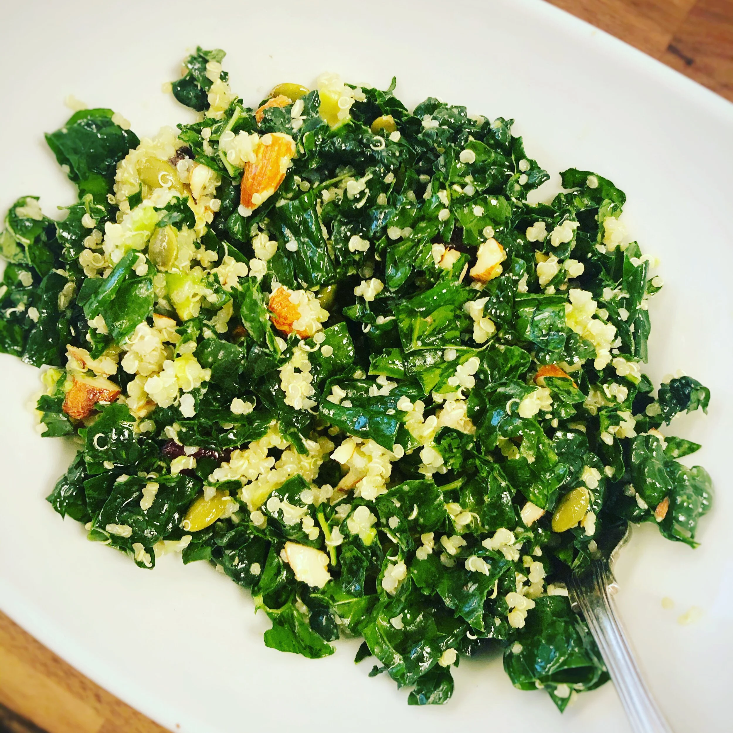 Crunchy Kale and Quinoa Salad