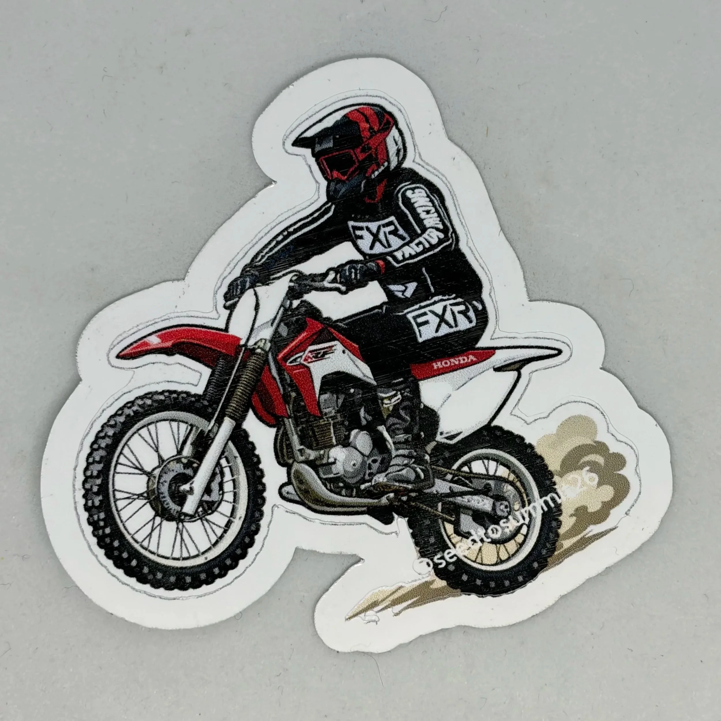 Sticker - Dwight Dirtbiking