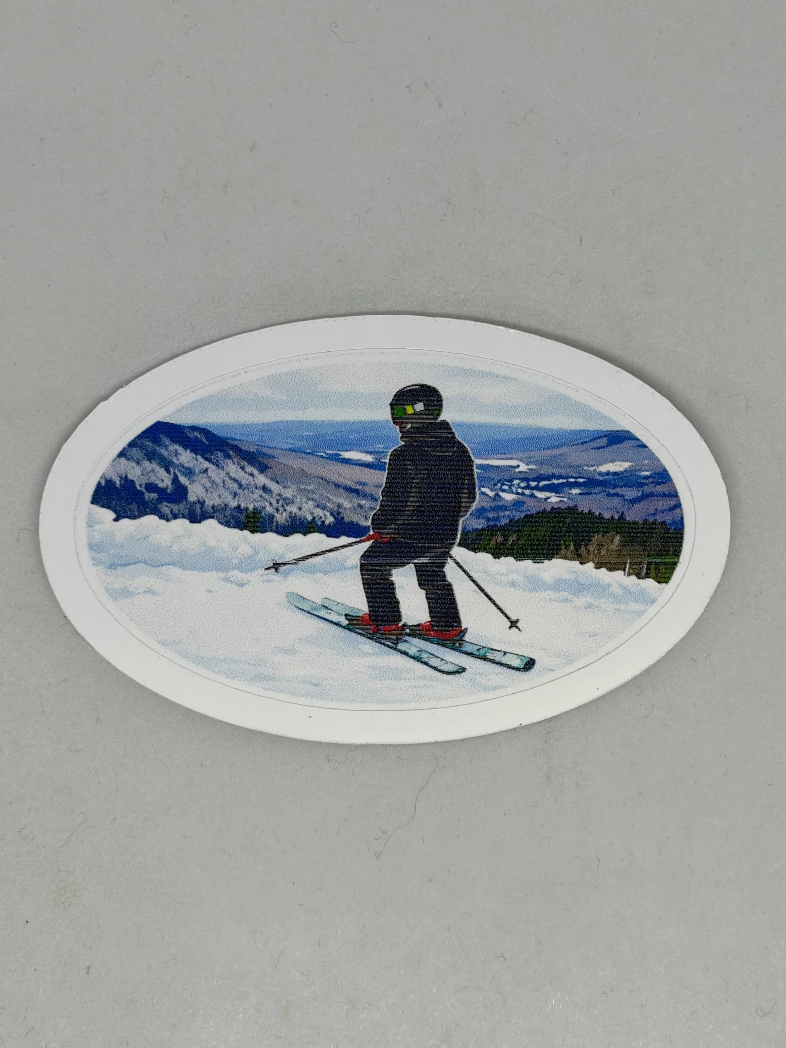 Sticker - Dwight Skiing