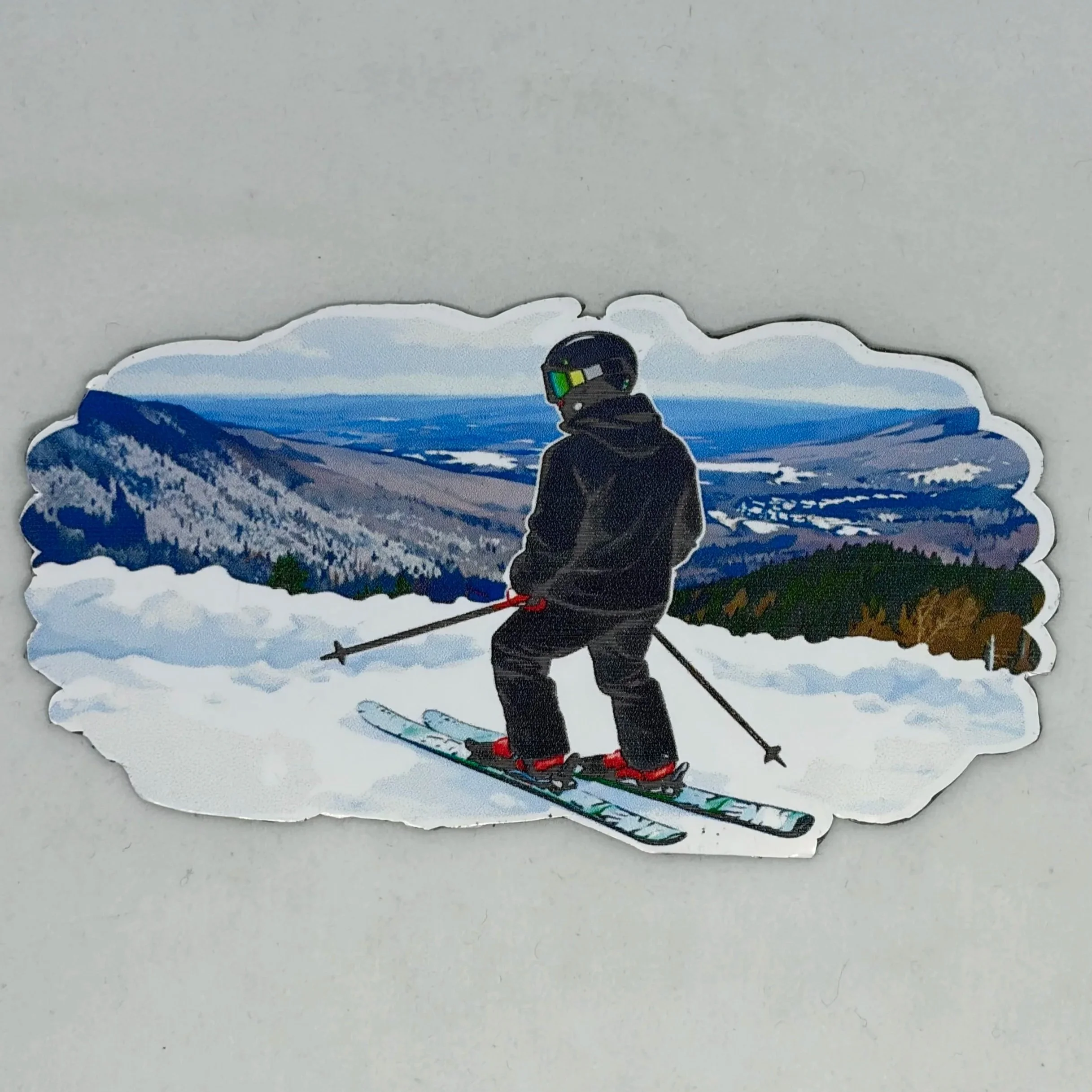 Sticker - Dwight Skiing