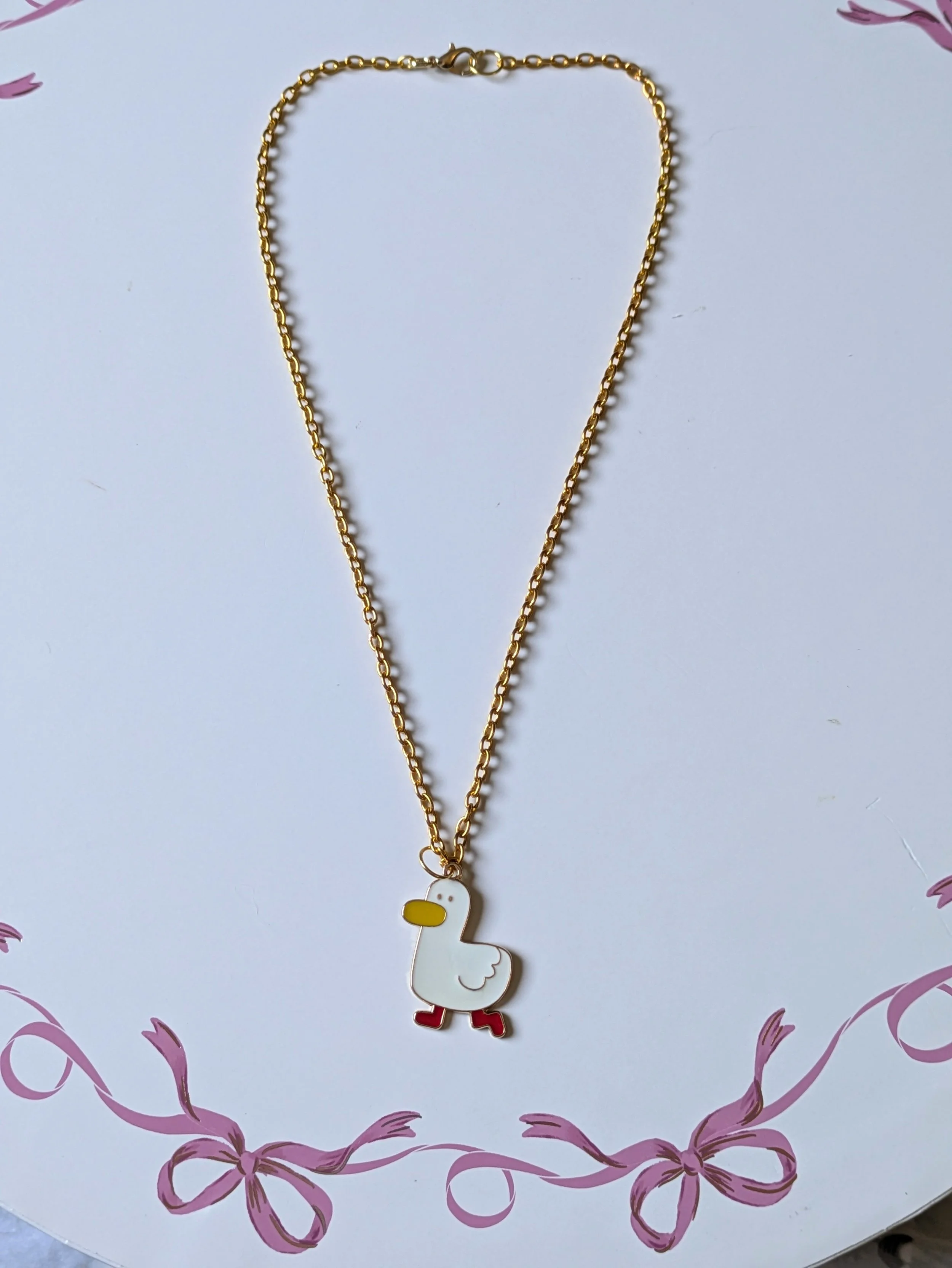 Silly Goose Necklace