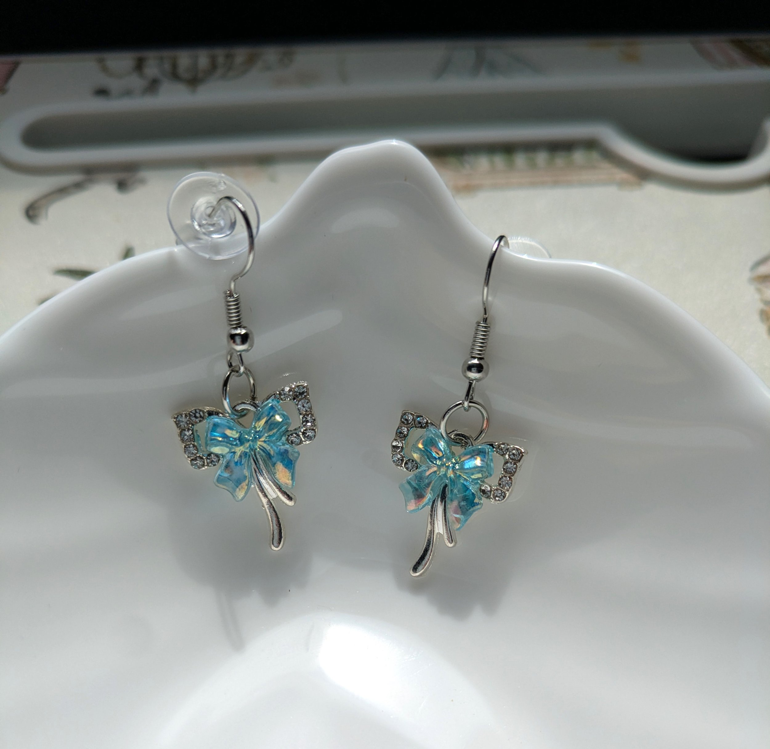 Blue Sparkle Earrings