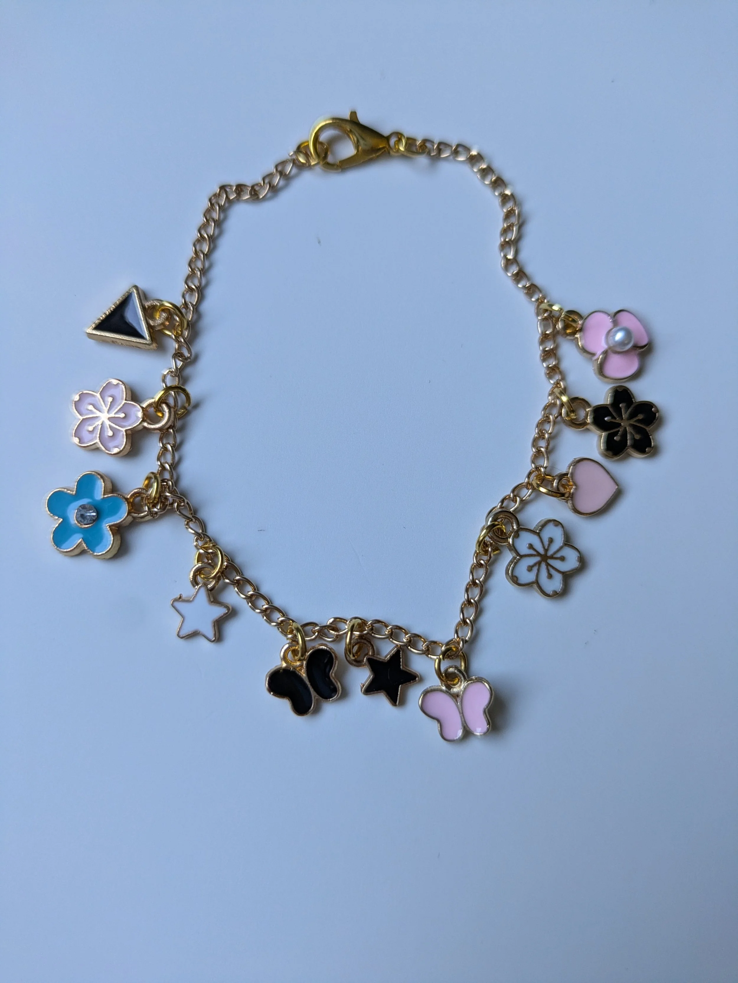 Tiny Garden Charm Bracelet