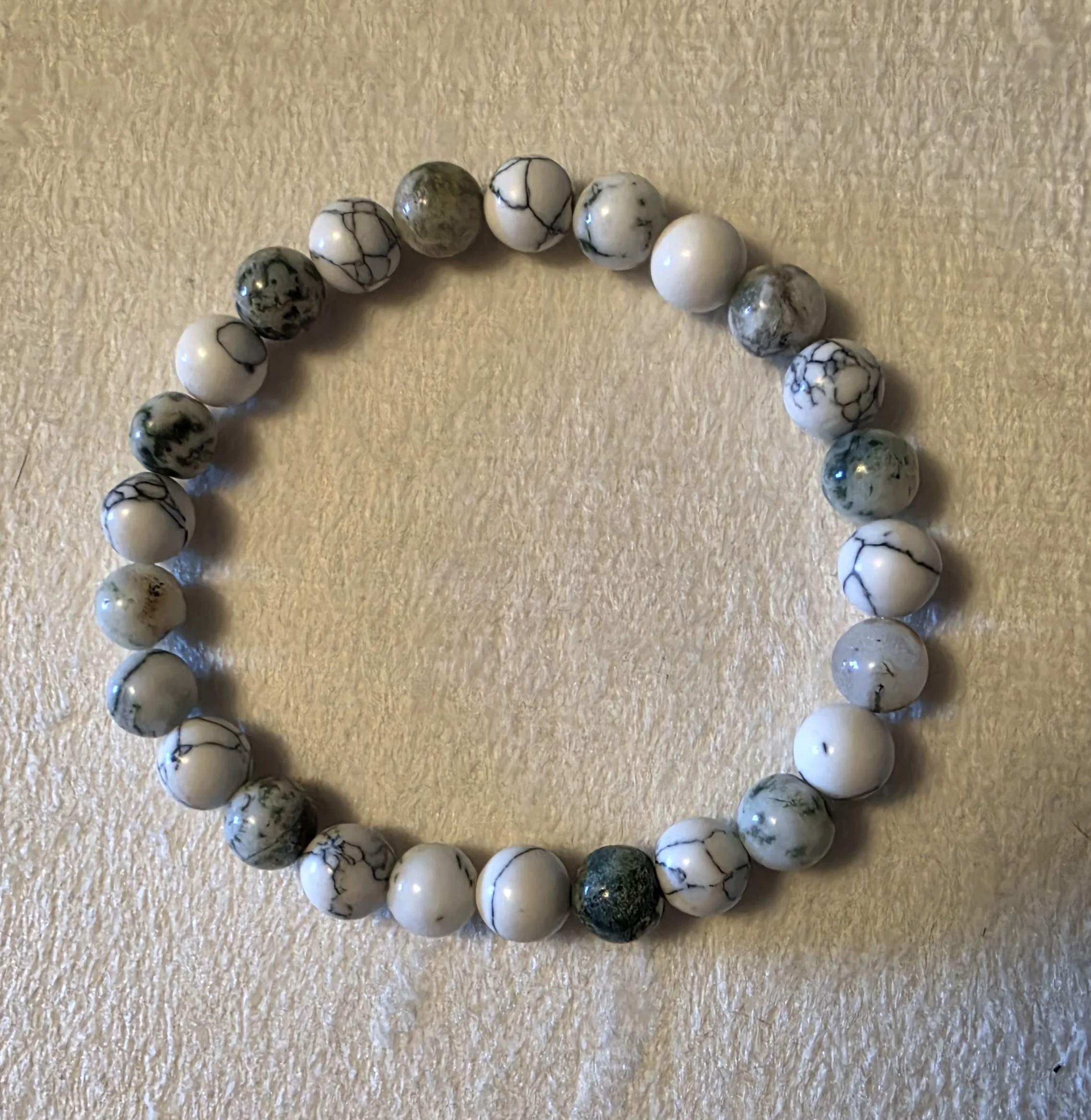 Kiel Moss Jade Bracelet