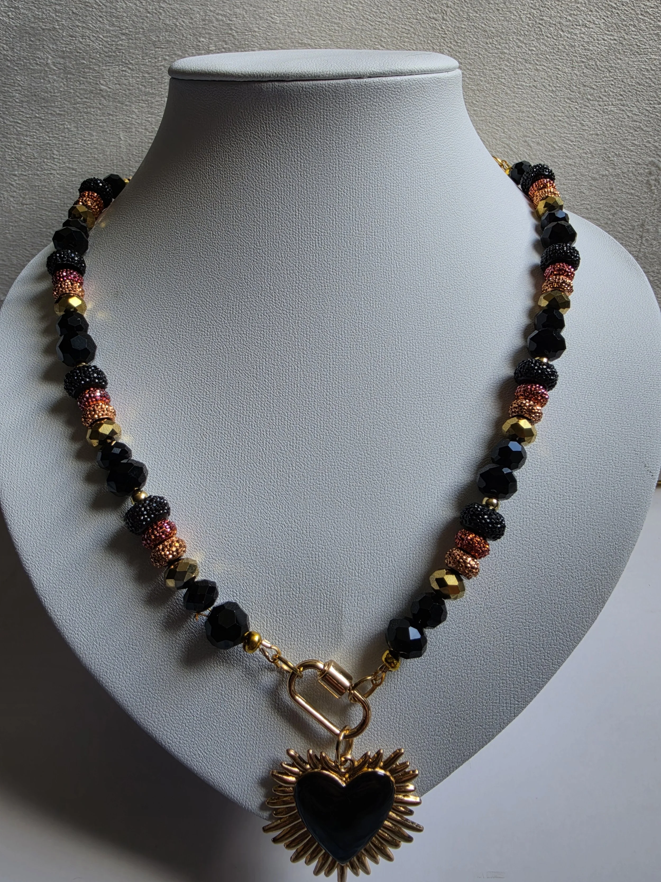 Dark Heart Necklace