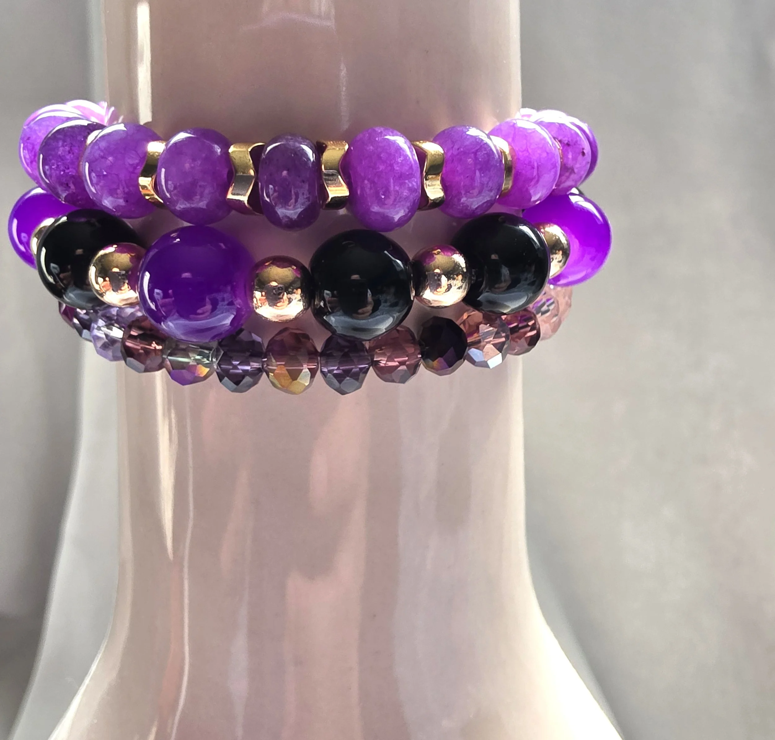 Dark Berries Bracelet Stack