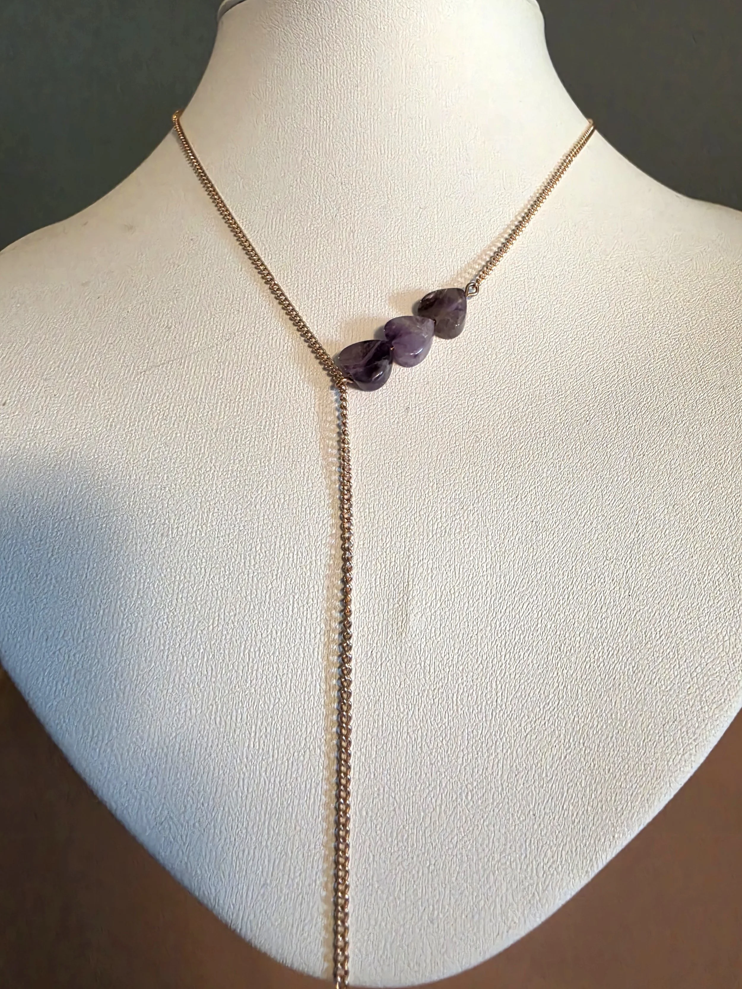 Amelie Amethyst Necklace