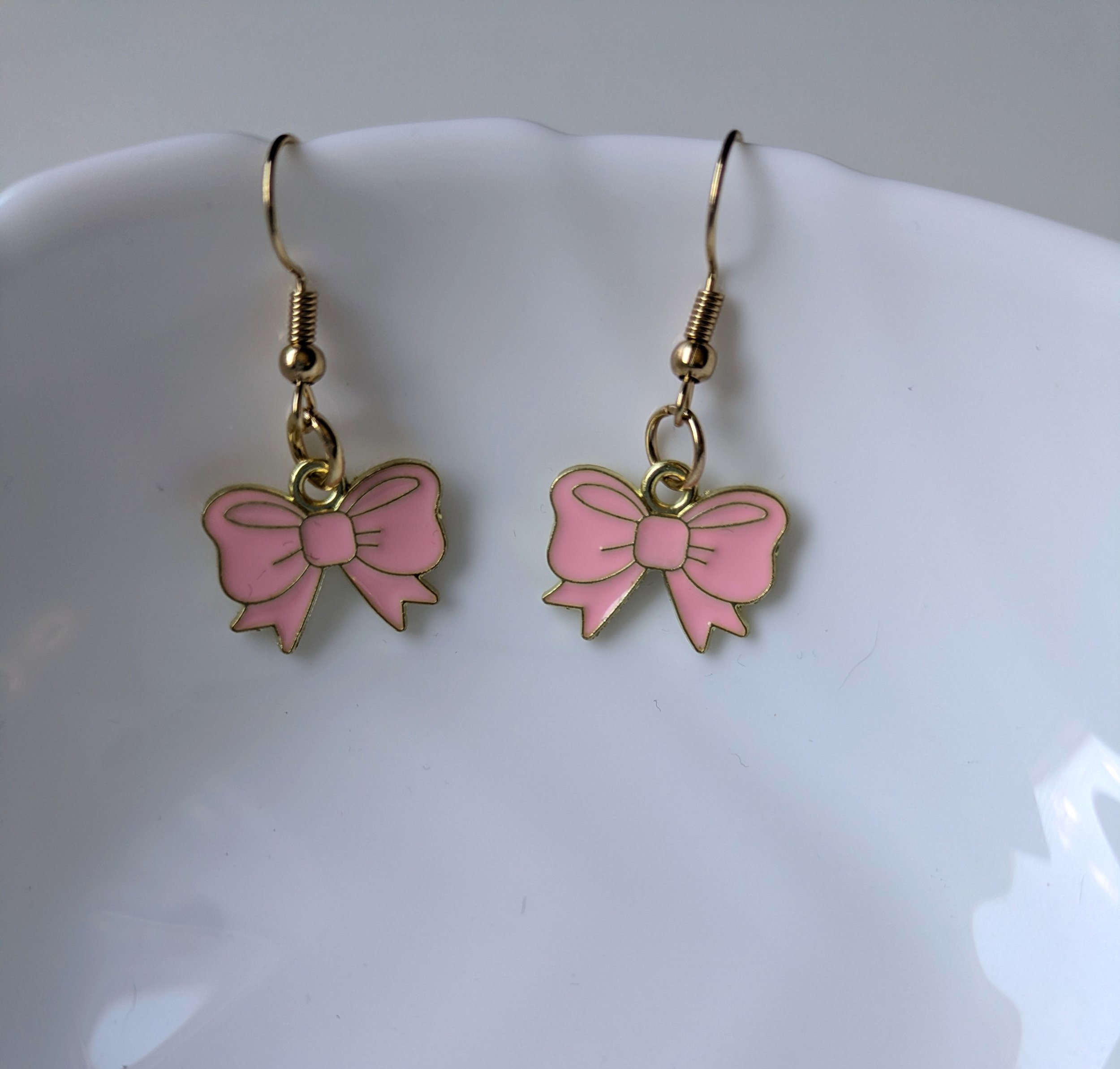 With a Bow Earrings