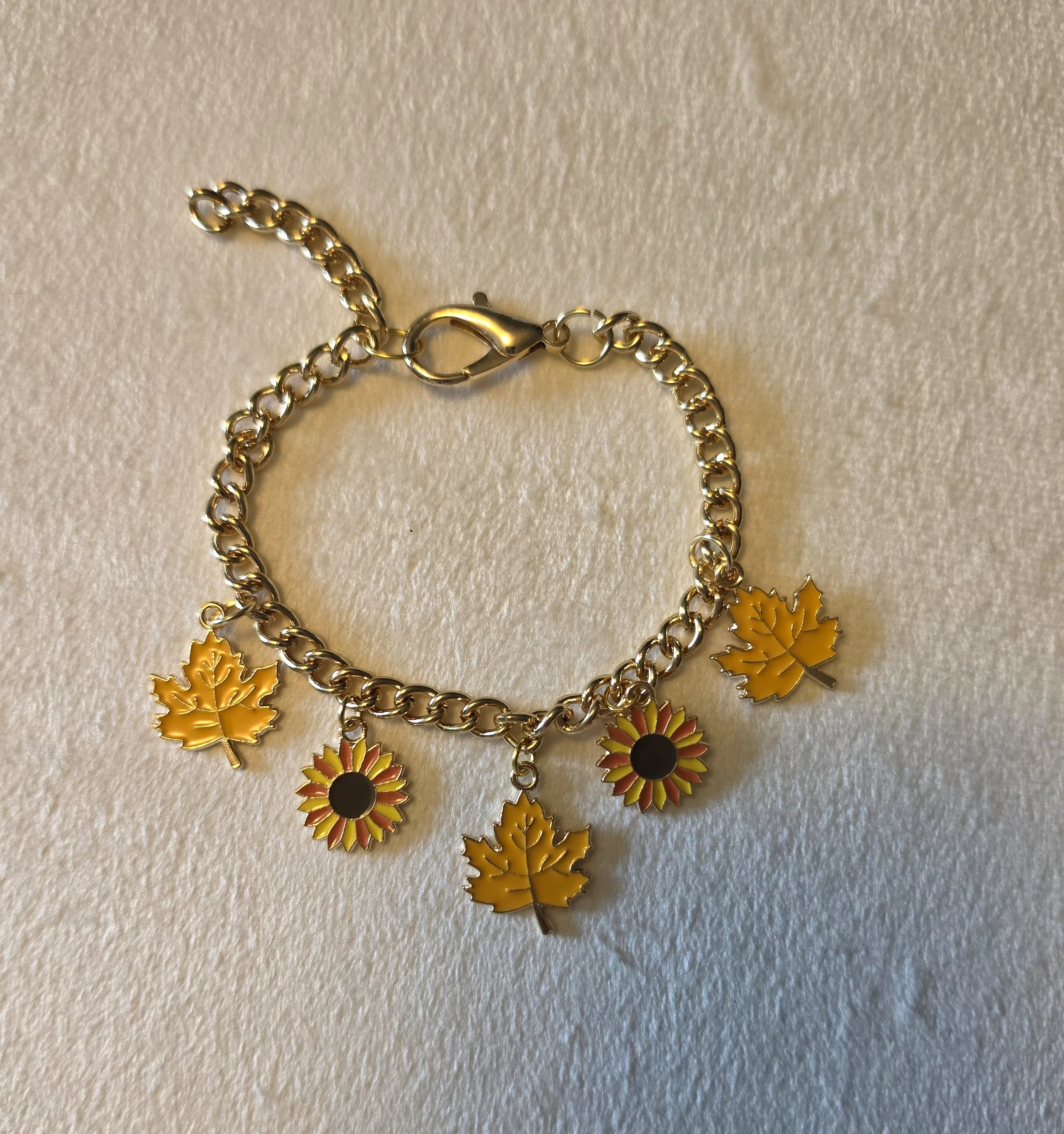 Autumn Charm Bracelet