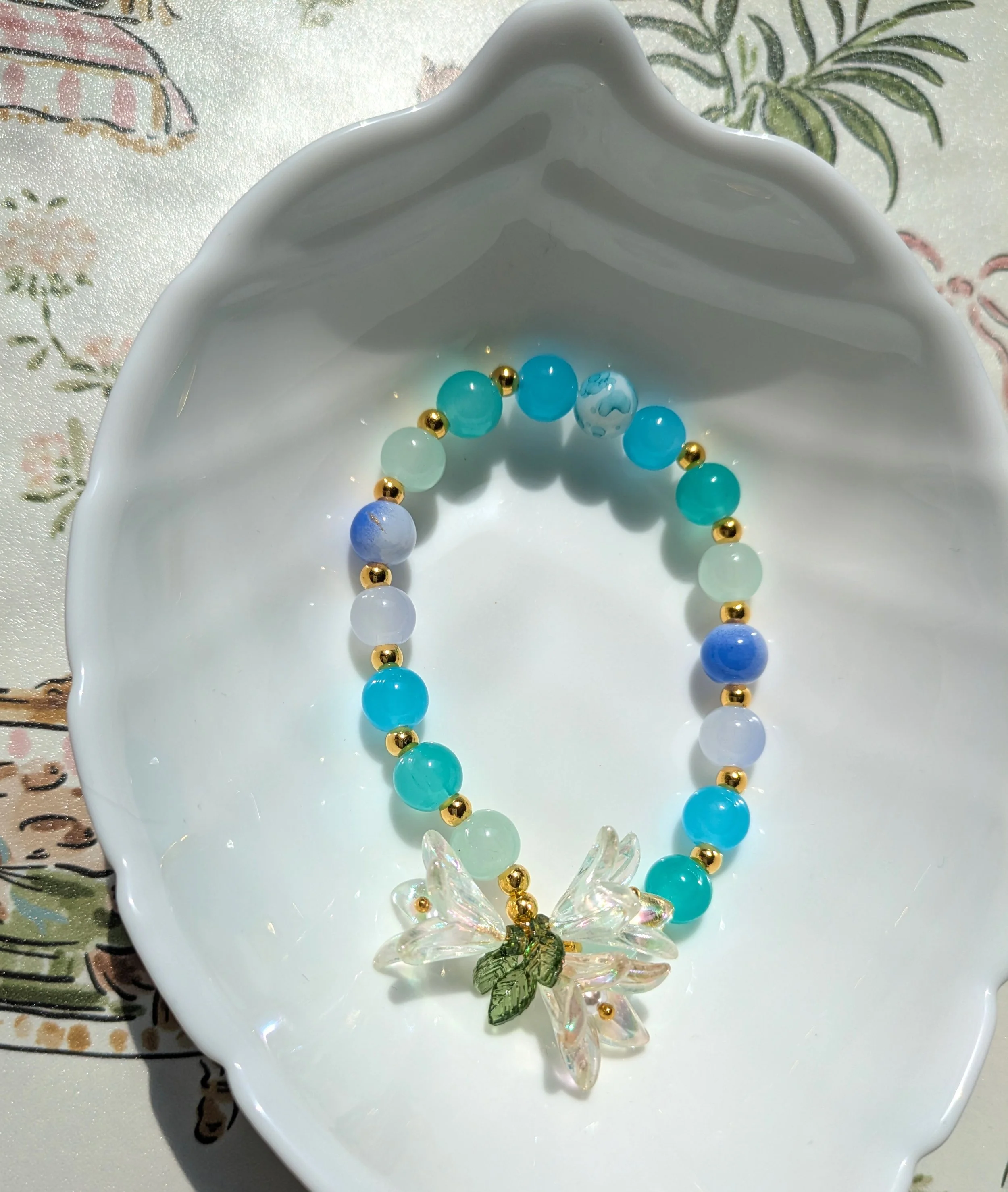 Blue Bloom Bracelet