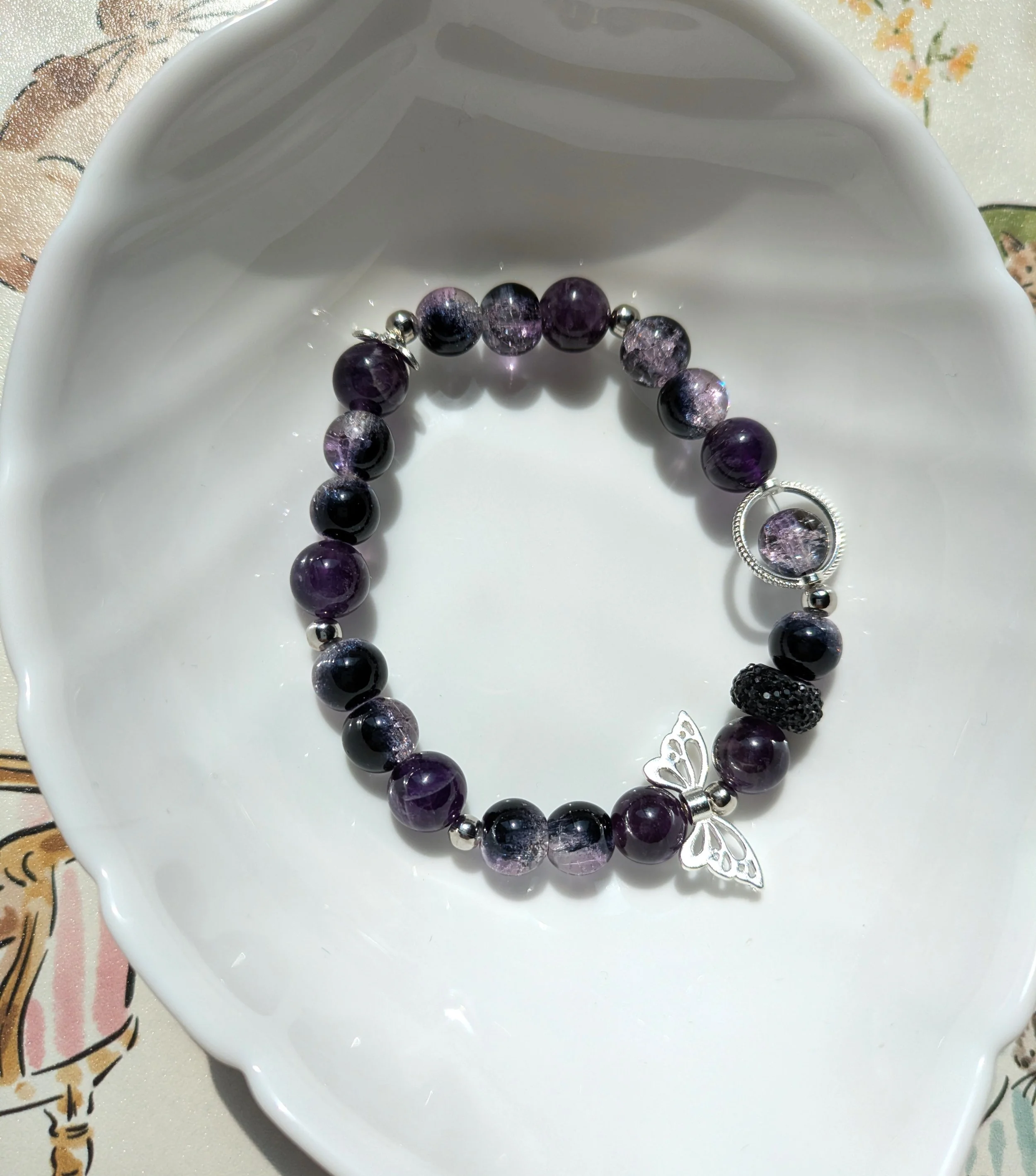 Dark Butterfly Bracelet