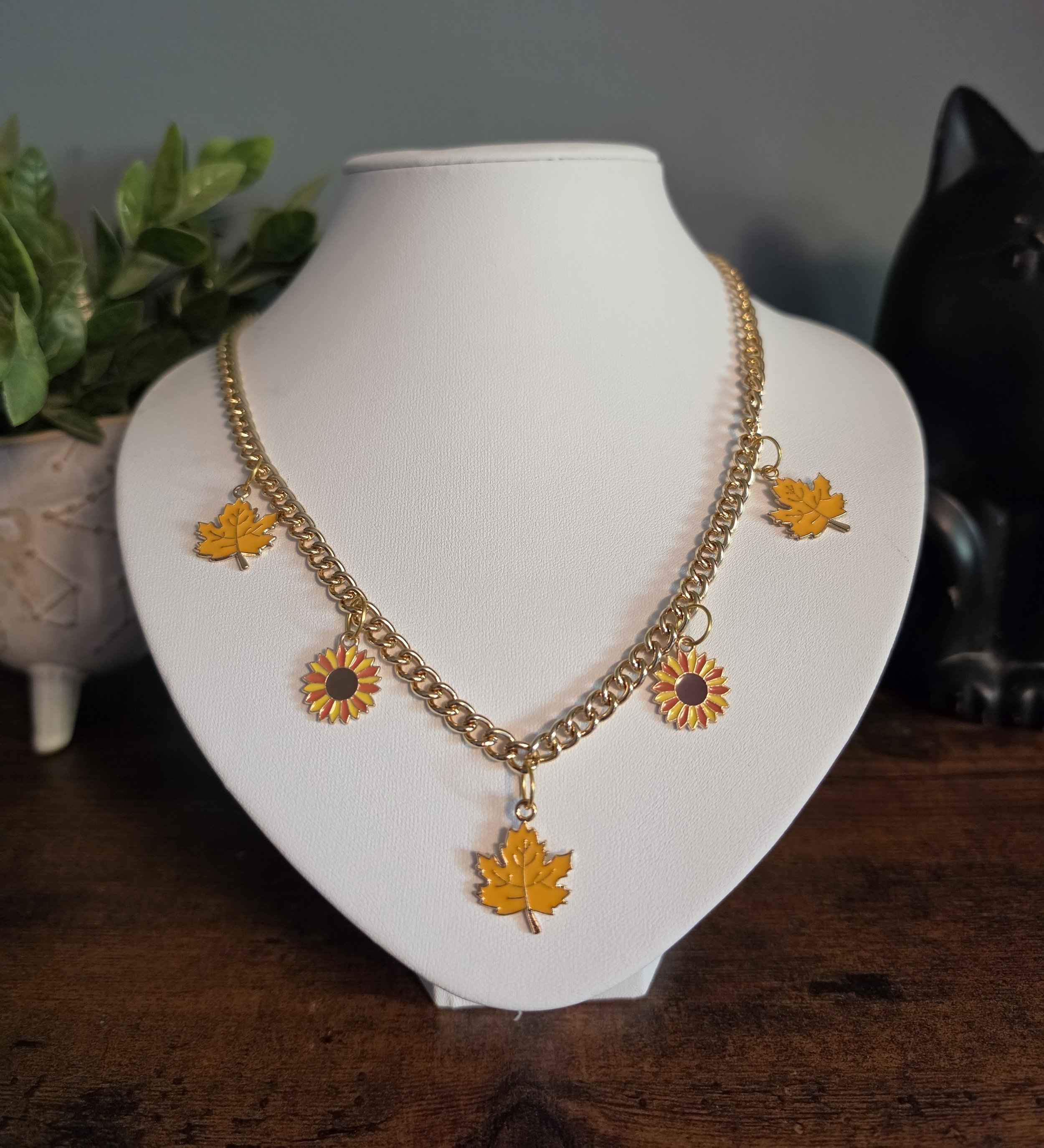 Autumn Charm Necklace
