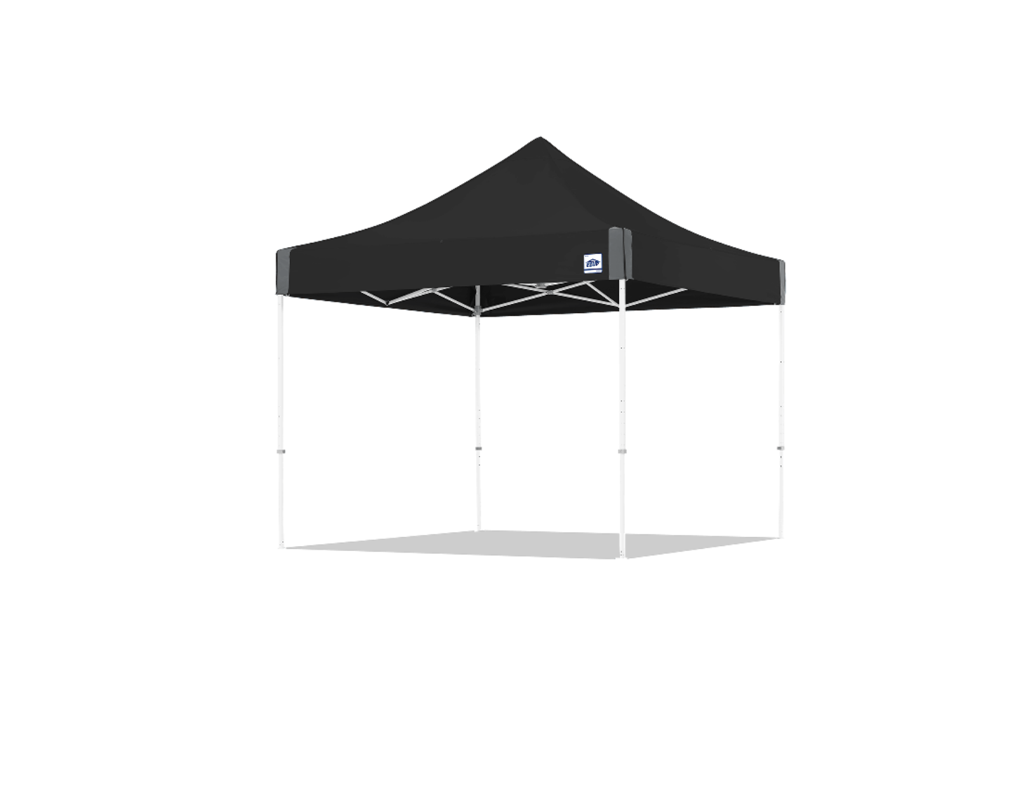 EZ-UP Folding Tent 3x3 with 3 walls & 1 door