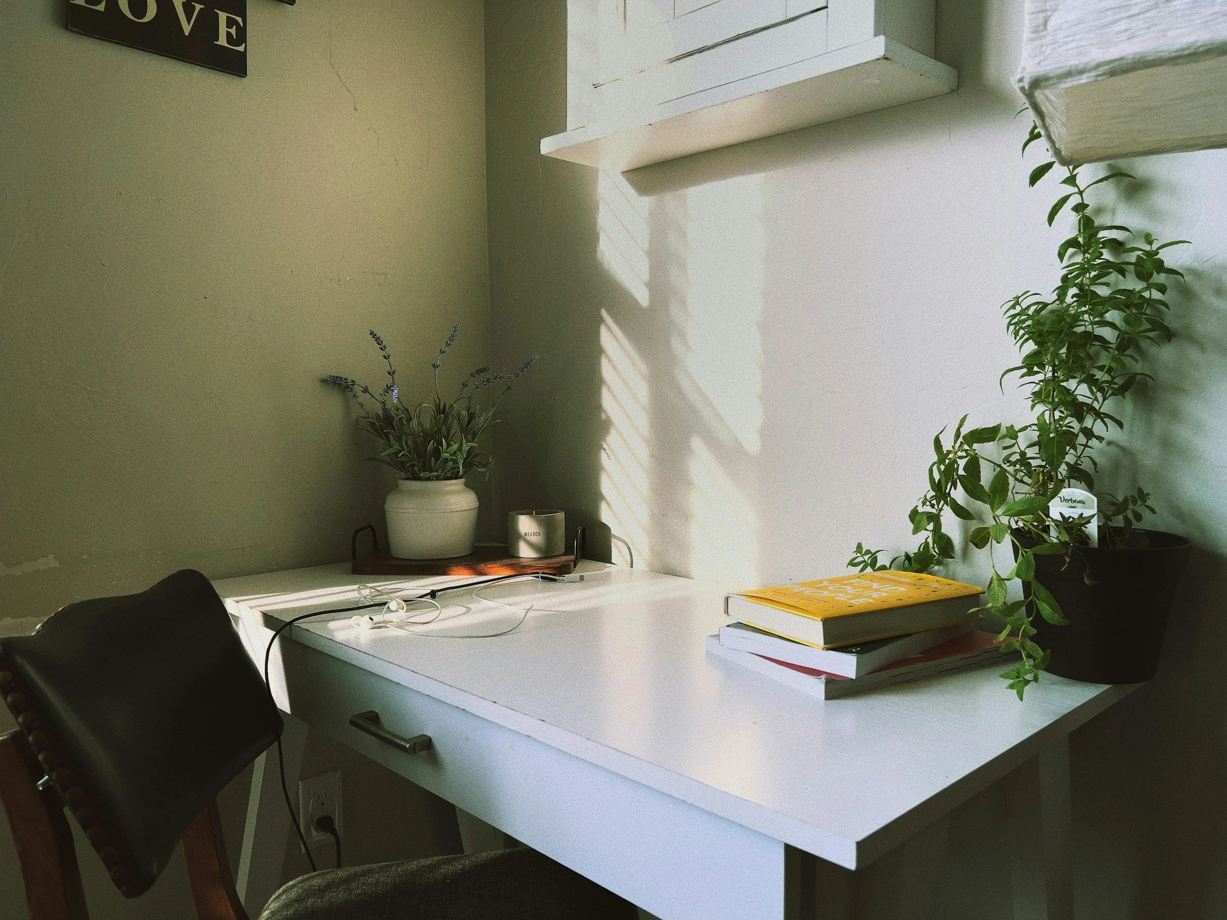 therapy desk in home