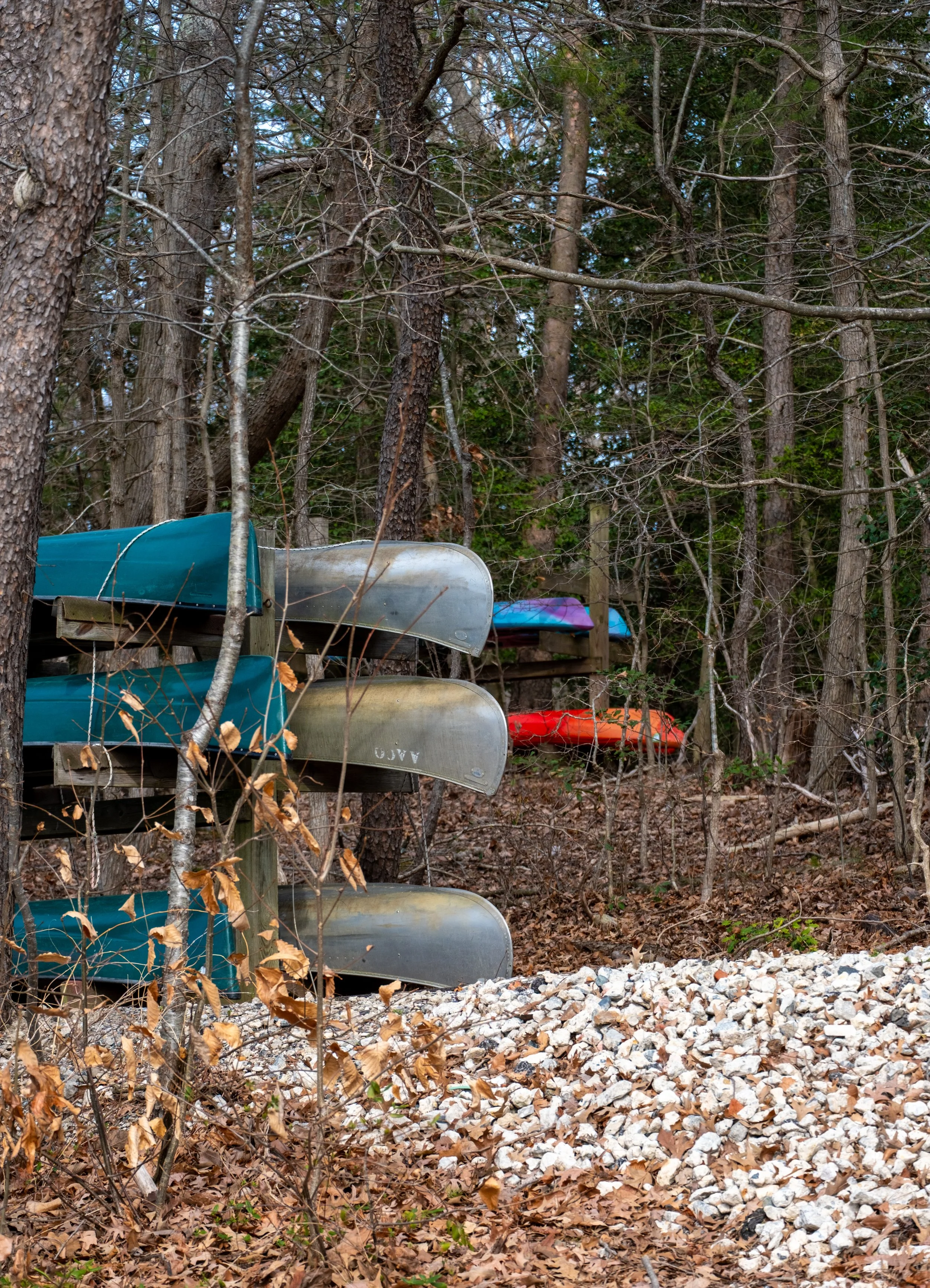 KAYAKS AT QUIET WATERS