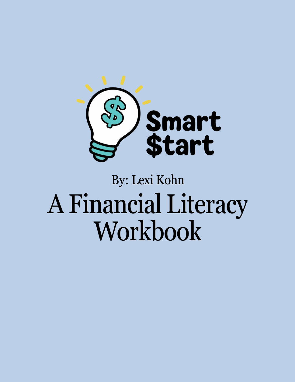 Smart $tart Financial Literacy Workbook