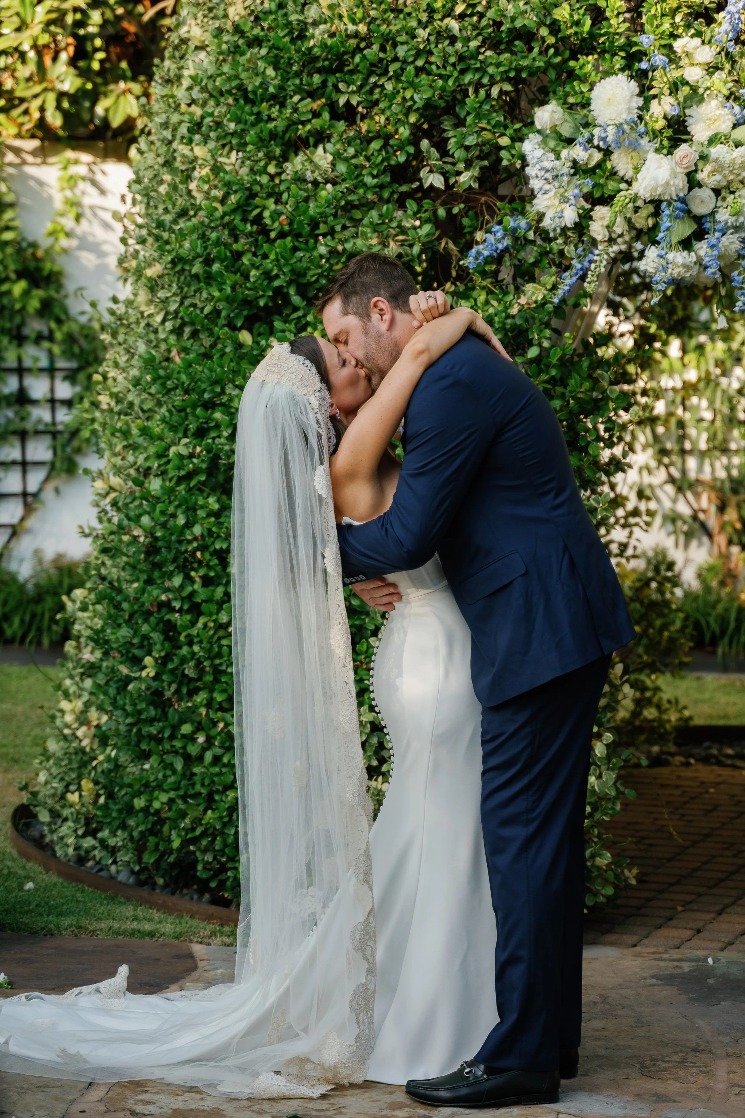 Natural custom tan on bride