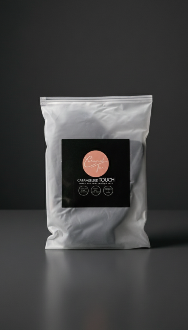 Caramelized Touch reusable self-tanning mitt by Caramel Tan Austin