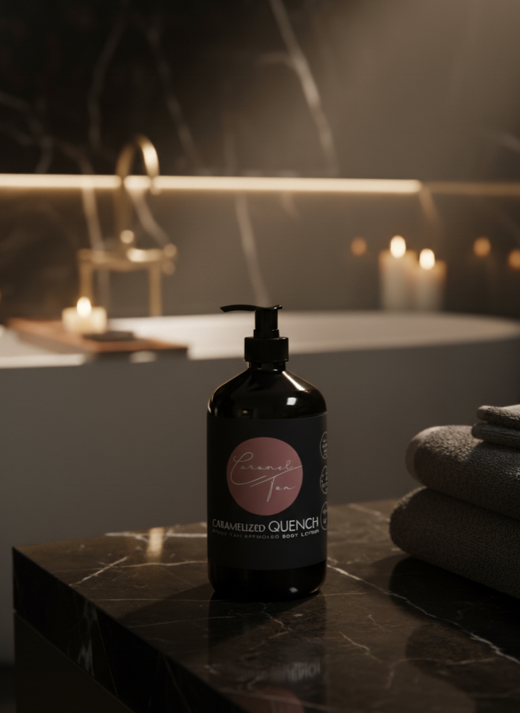 Lightweight tan-safe body lotion with aloe and sunflower oil