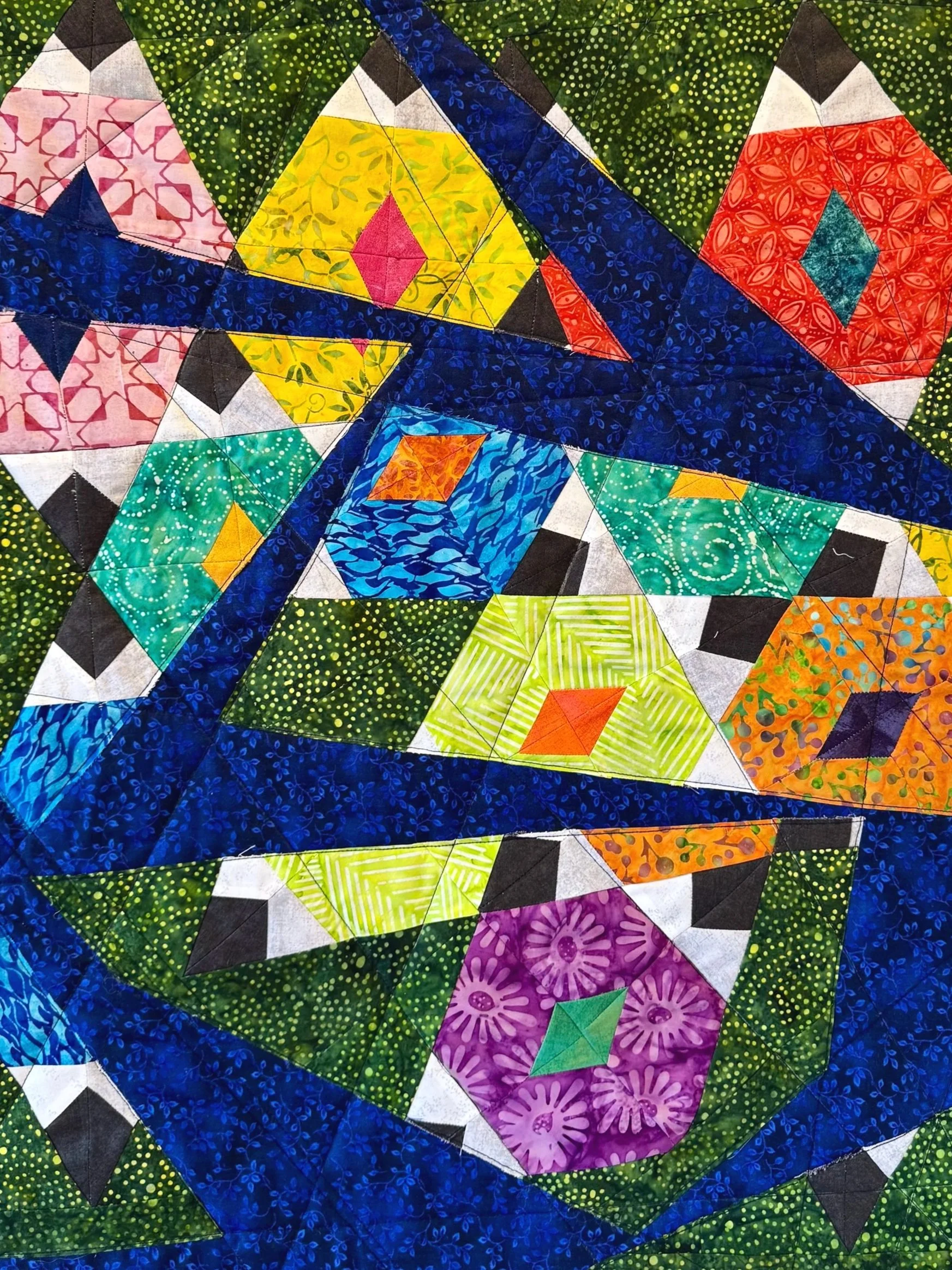 Saturday Demo Series: Reverse Applique Quilting