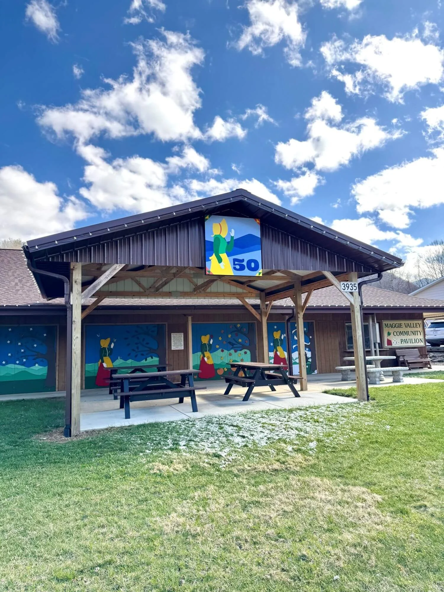 50 Years of Maggie, Maggie Valley Town Pavilion