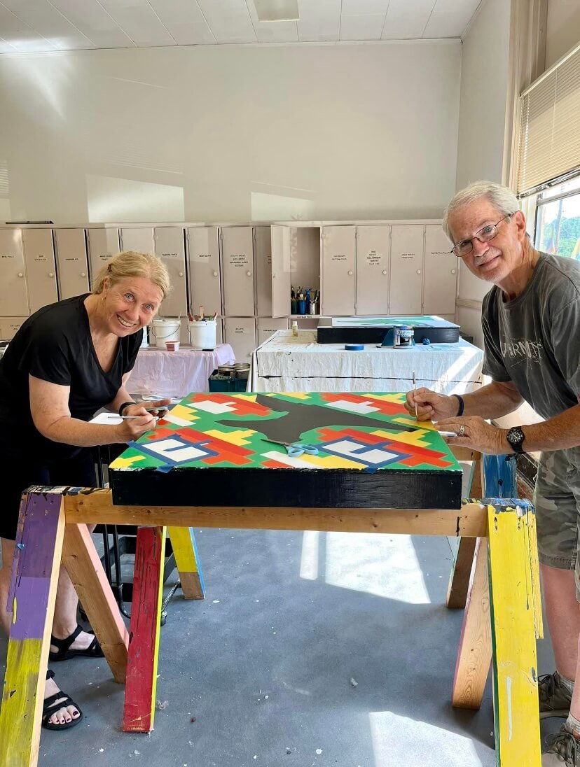 Volunteer Quilt Block Painters