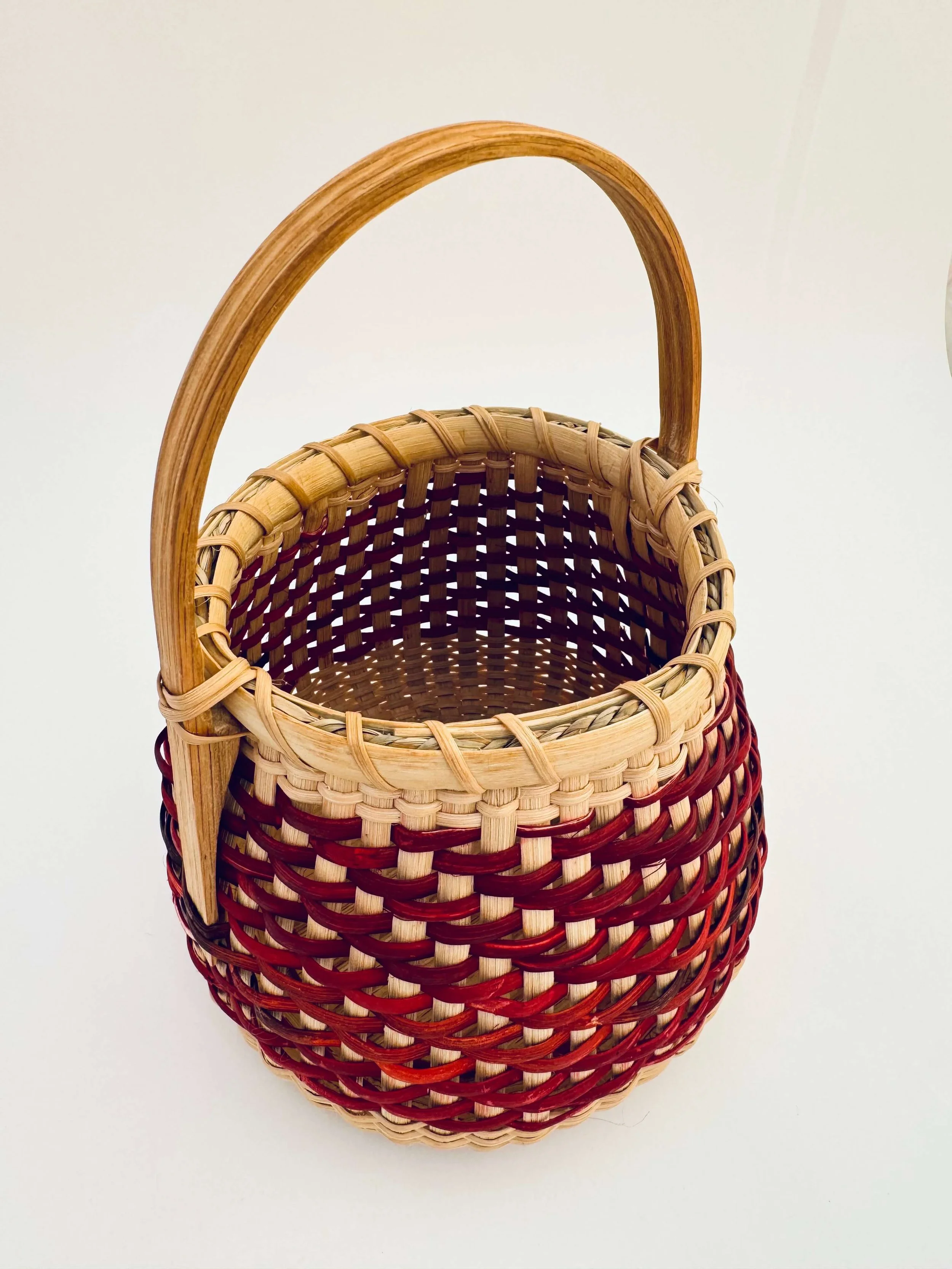 Red Basket by Debbie Mills