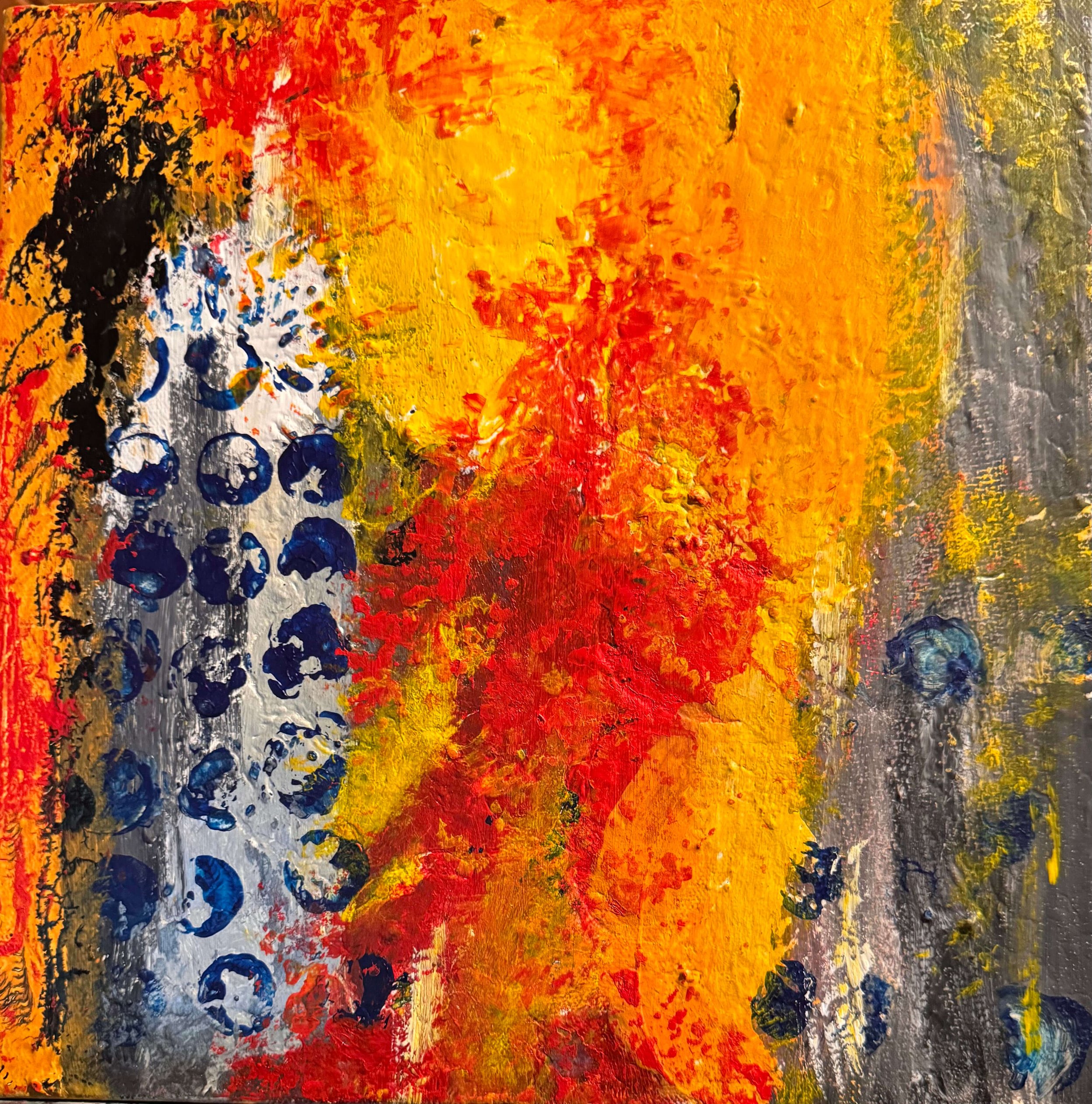 Abstract Painting by Awilda Harrington
