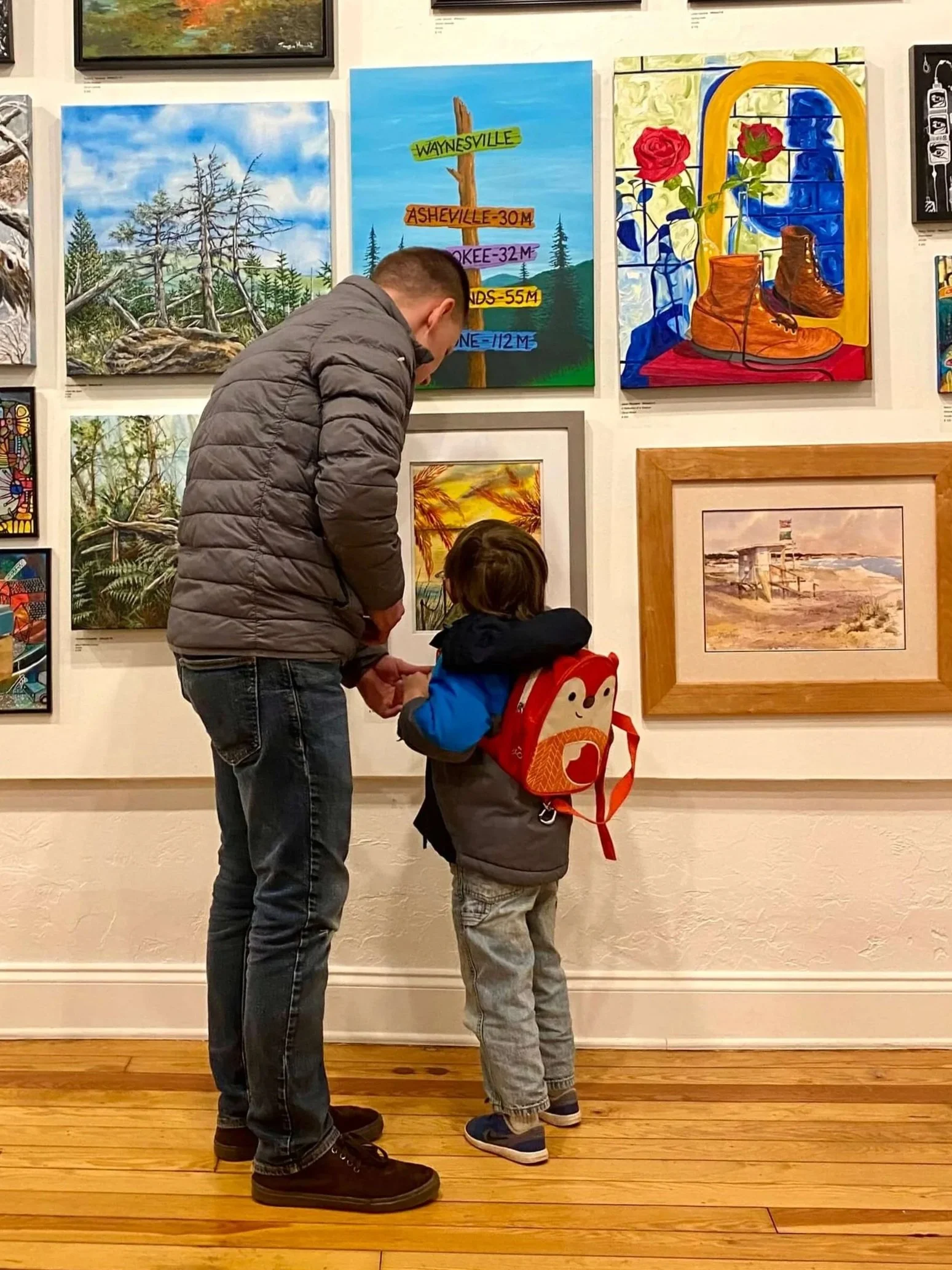 Gallery Visitors