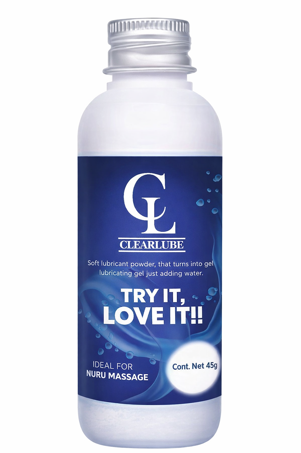 Clear Lube – Polvo a Gel  (45g)