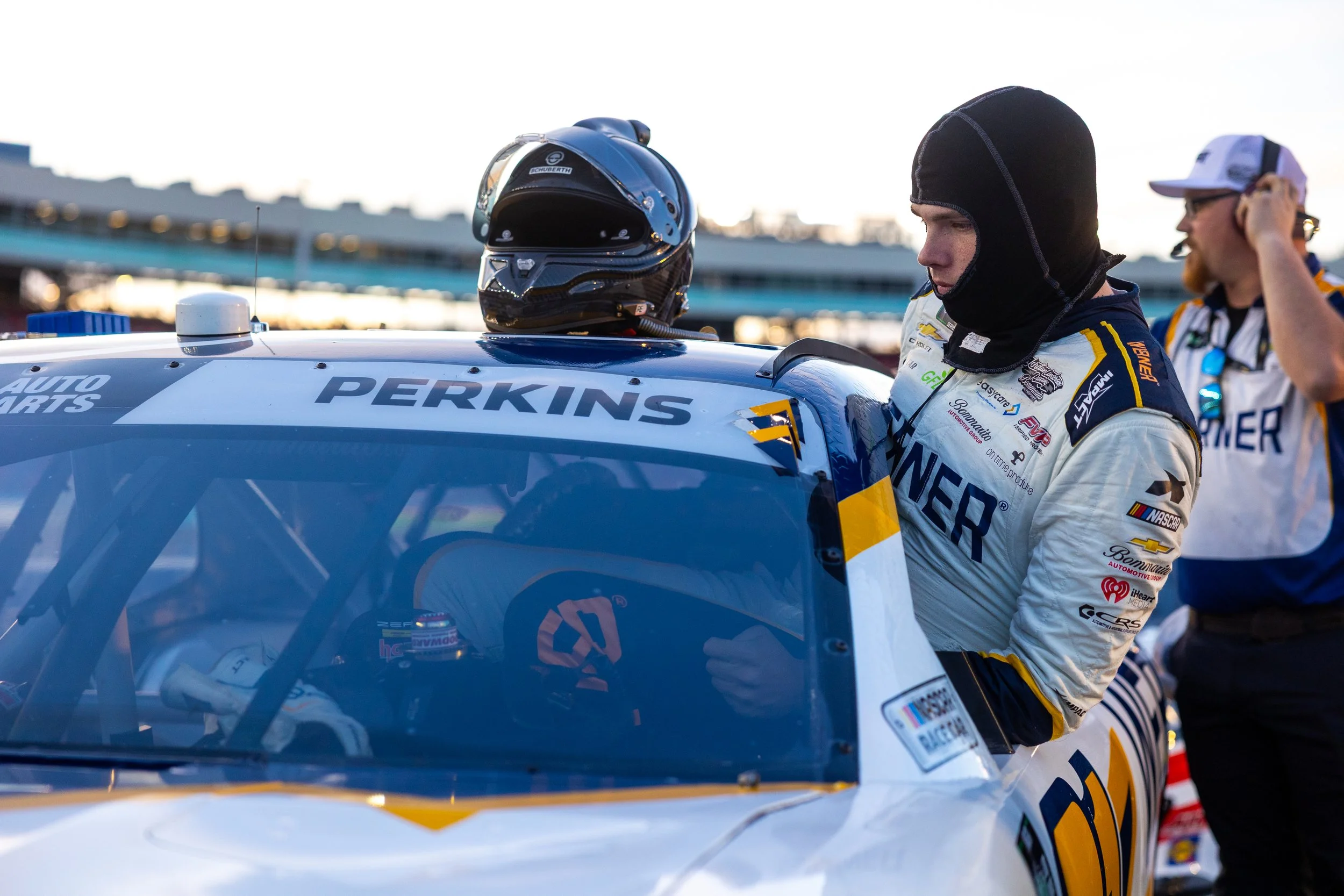 Blaine Perkins No. 31 Werner Chevrolet on track during practice at Phoenix Raceway, March 6 2026 NASCAR O'Reilly Series