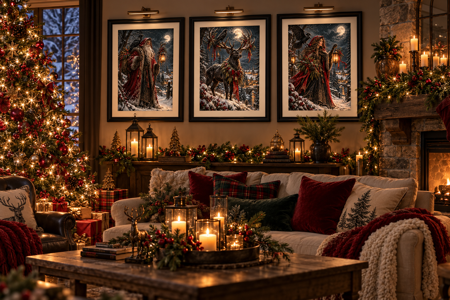 Candlelit Gothic Christmas Living Room.png