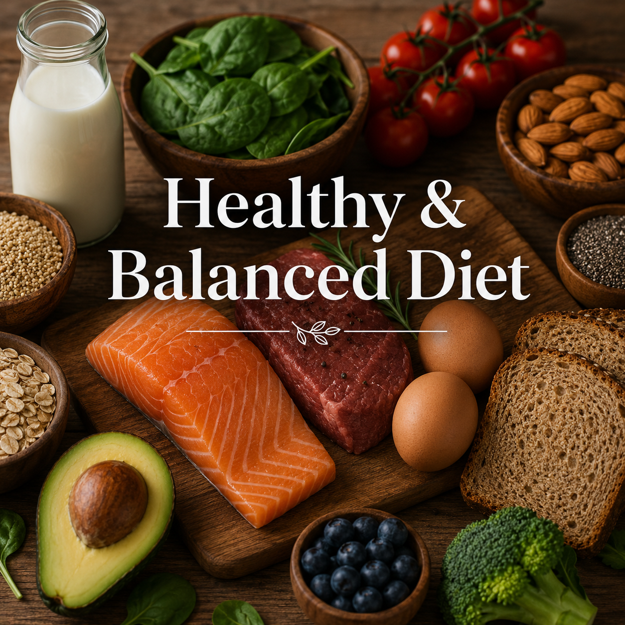 Healthy &amp; Balanced Diet