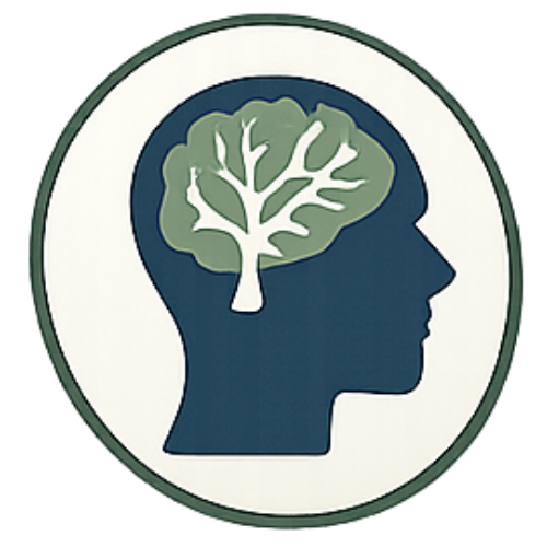Icon of a brain in a head