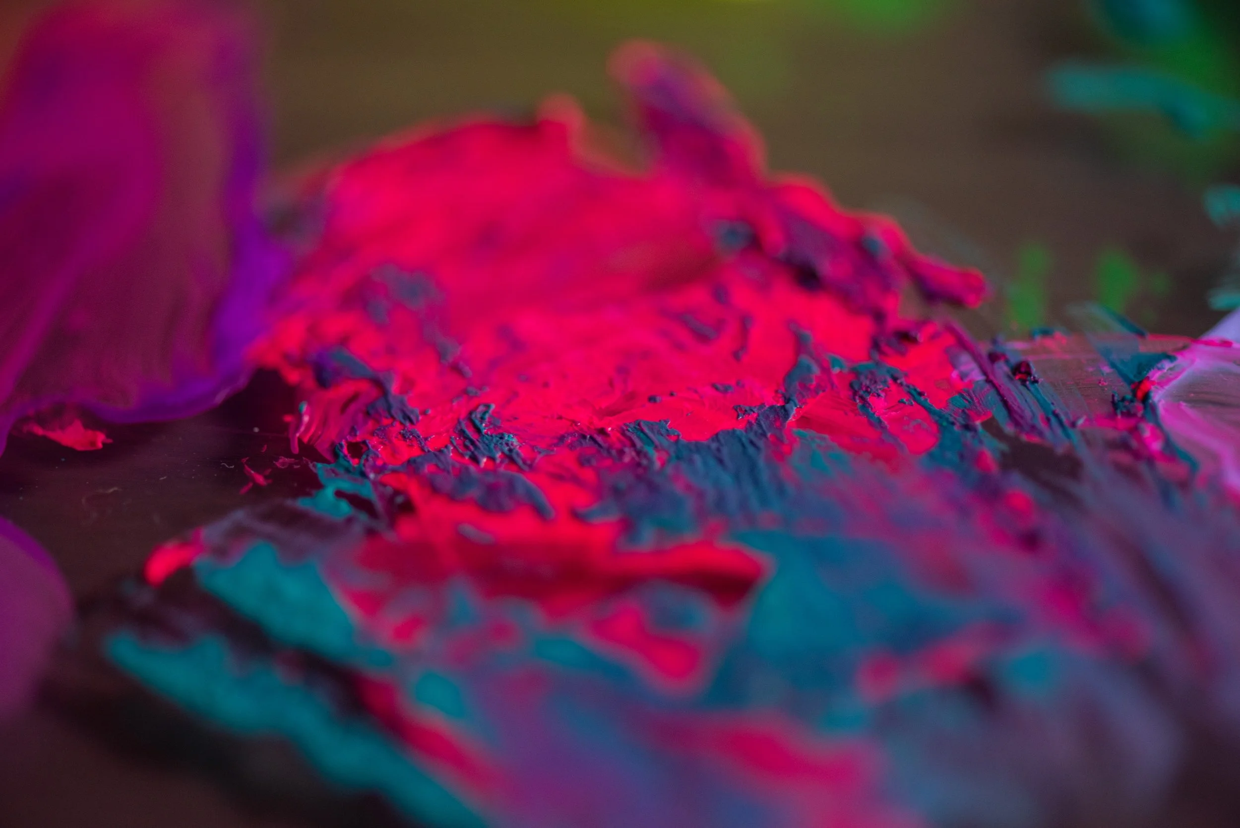 Palette macro shots