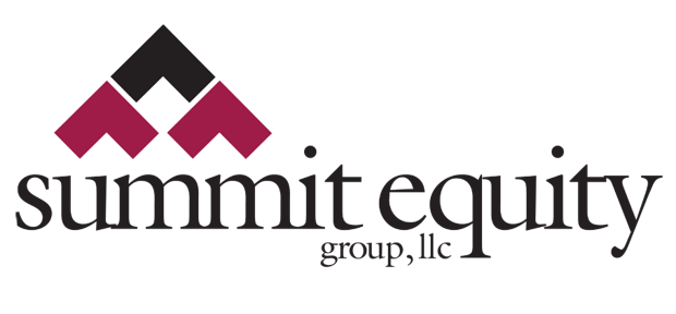 Logo of Summit Equity Group, LLC with stylized house shape above company name.