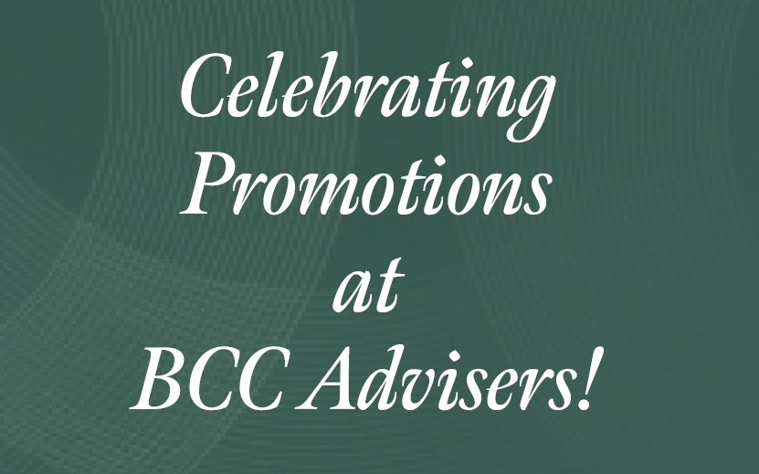 BCC Advisers Announces Promotions