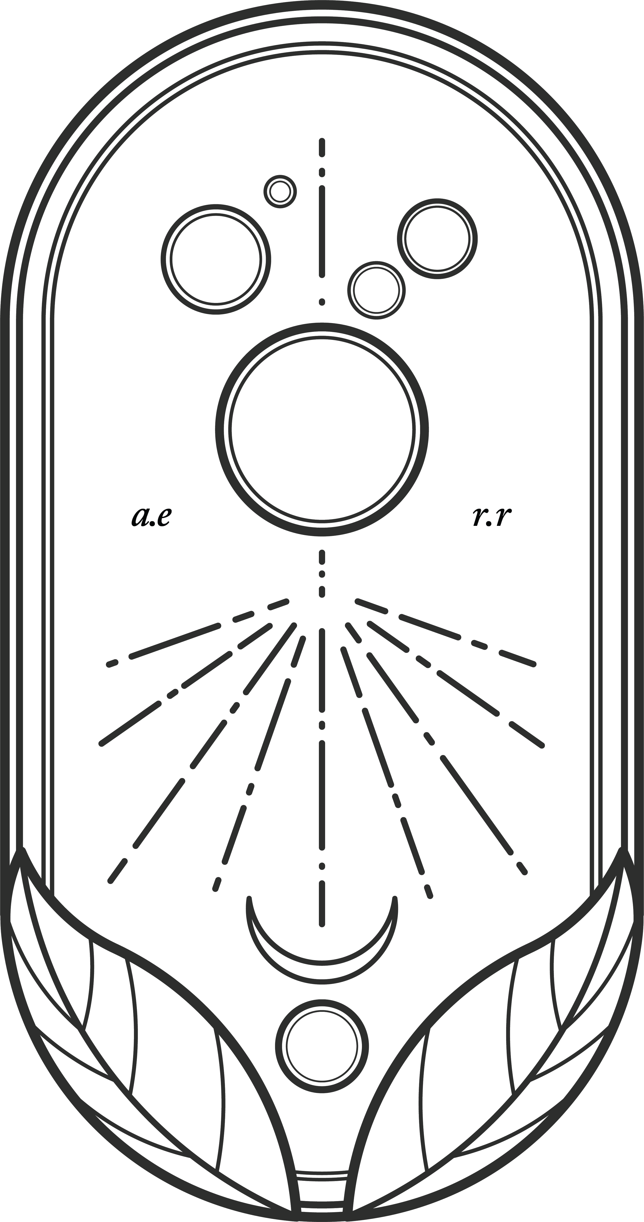 Mixture of Symbols talking about the energy of the universe, translated into graphic design