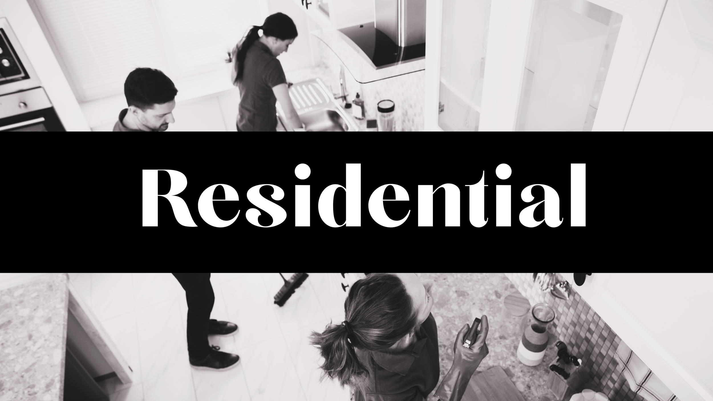 Residential cleaning services