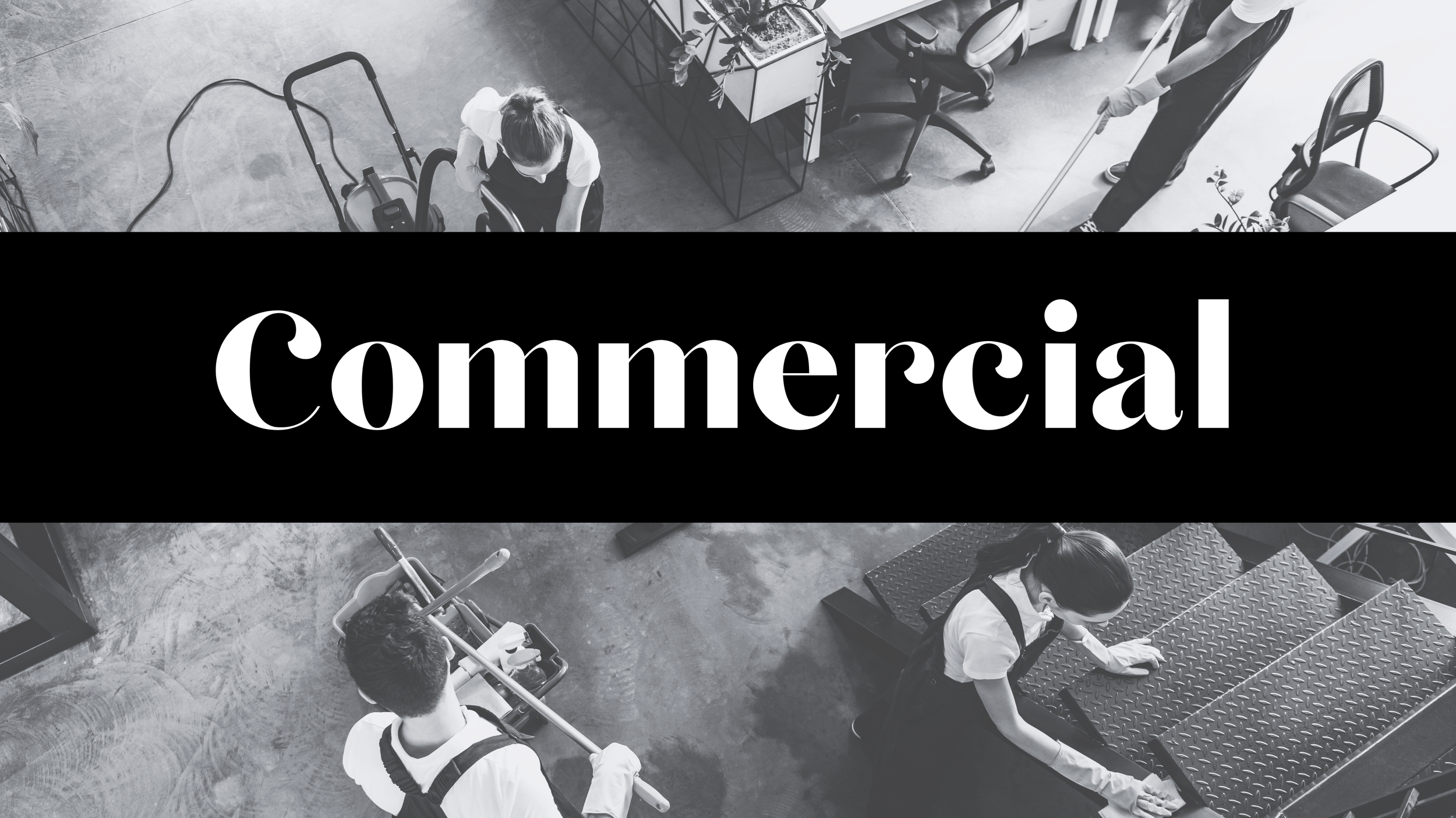 Commercial cleaning services