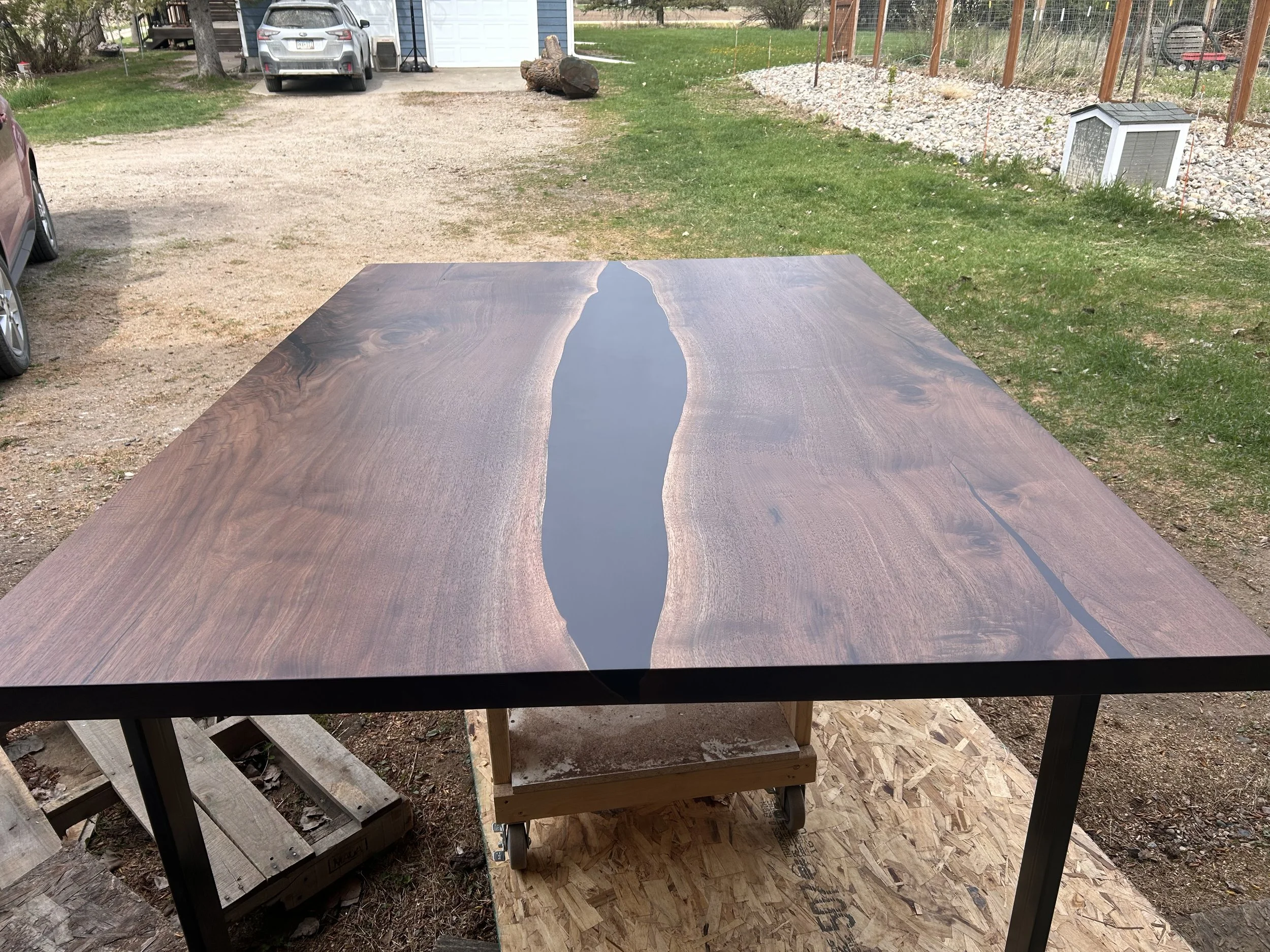 Walnut River Table
