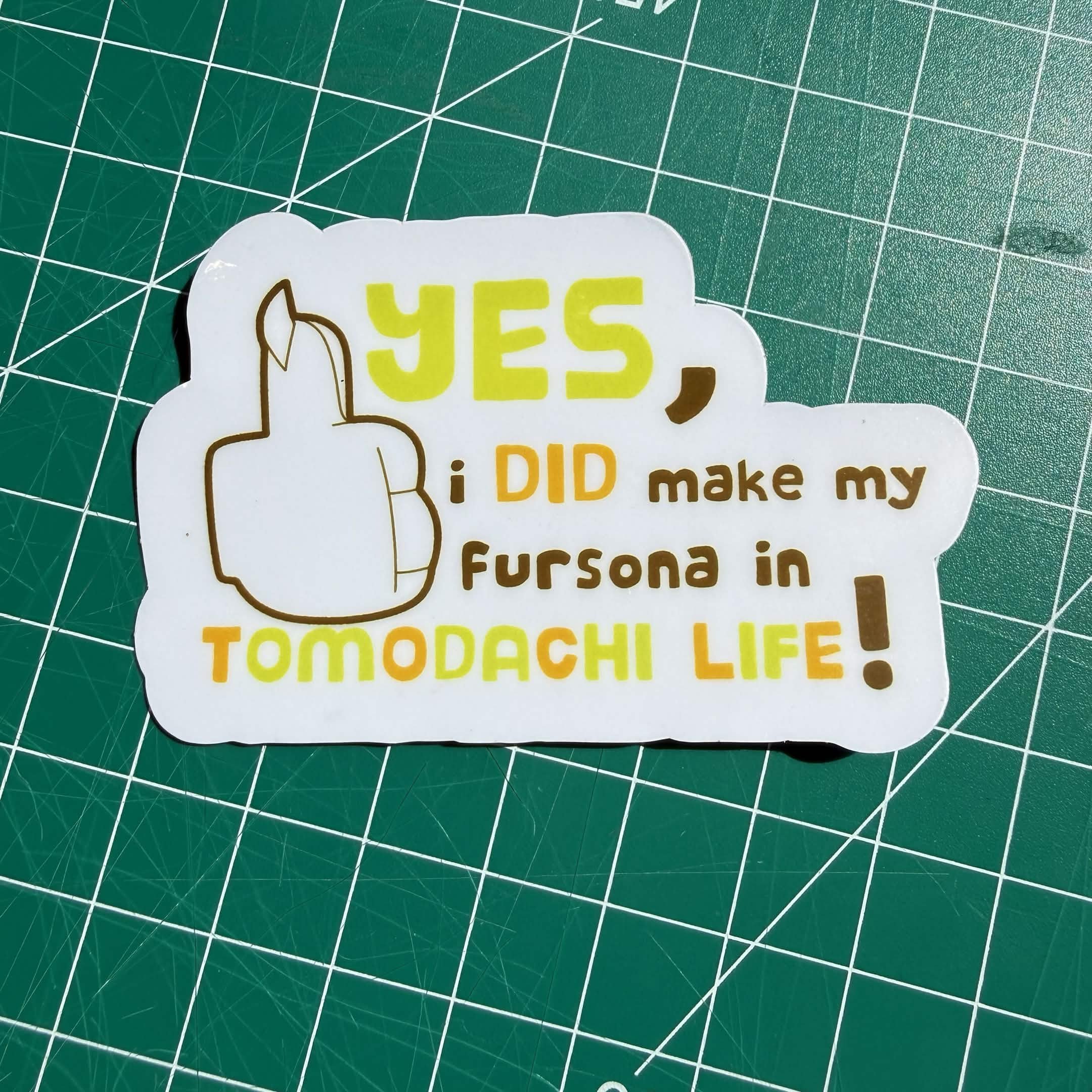 tomodachi life sticker