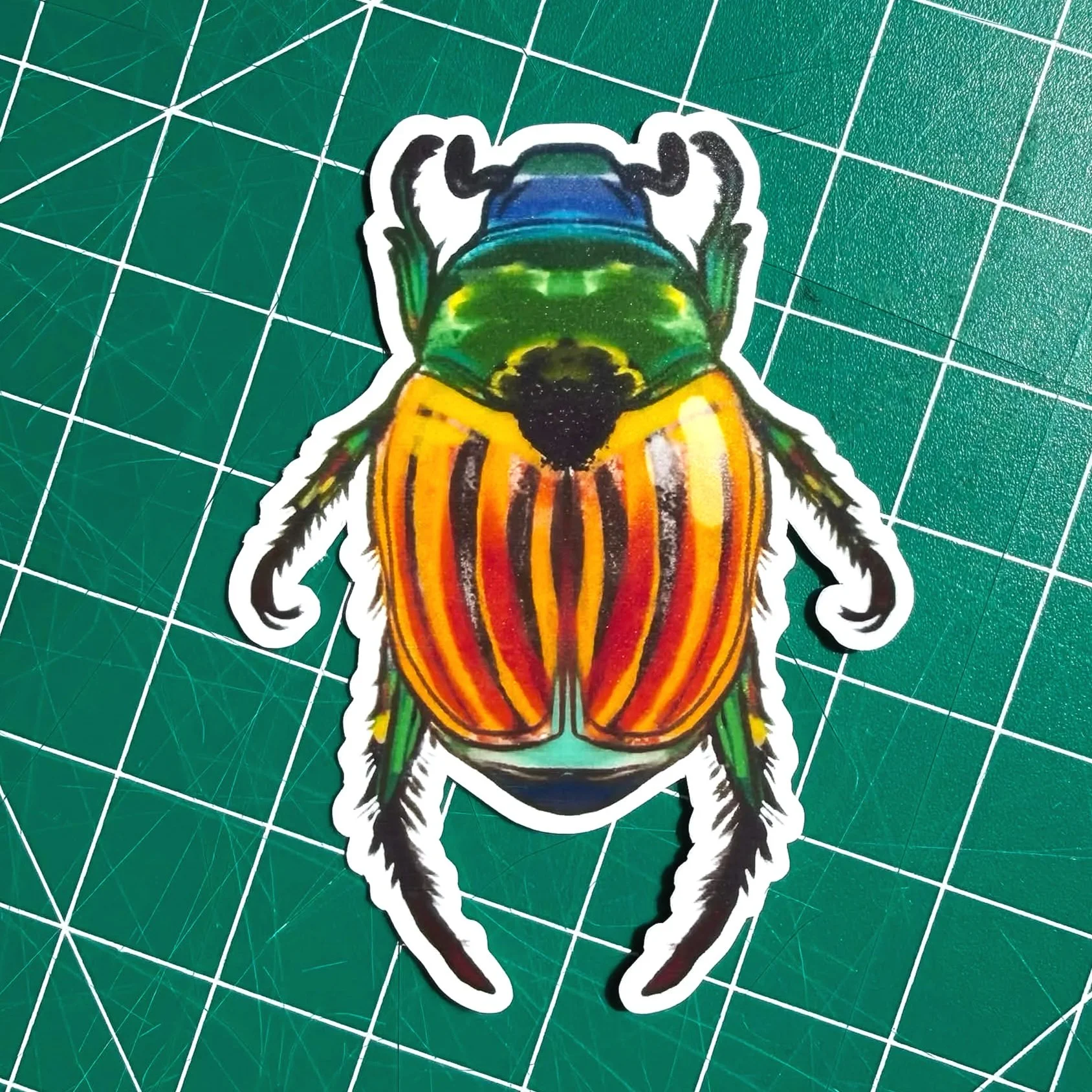 beetle buddy sticker